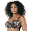 Parfait Charlotte Underwire Padded Bra P6901 - Leopard Brown