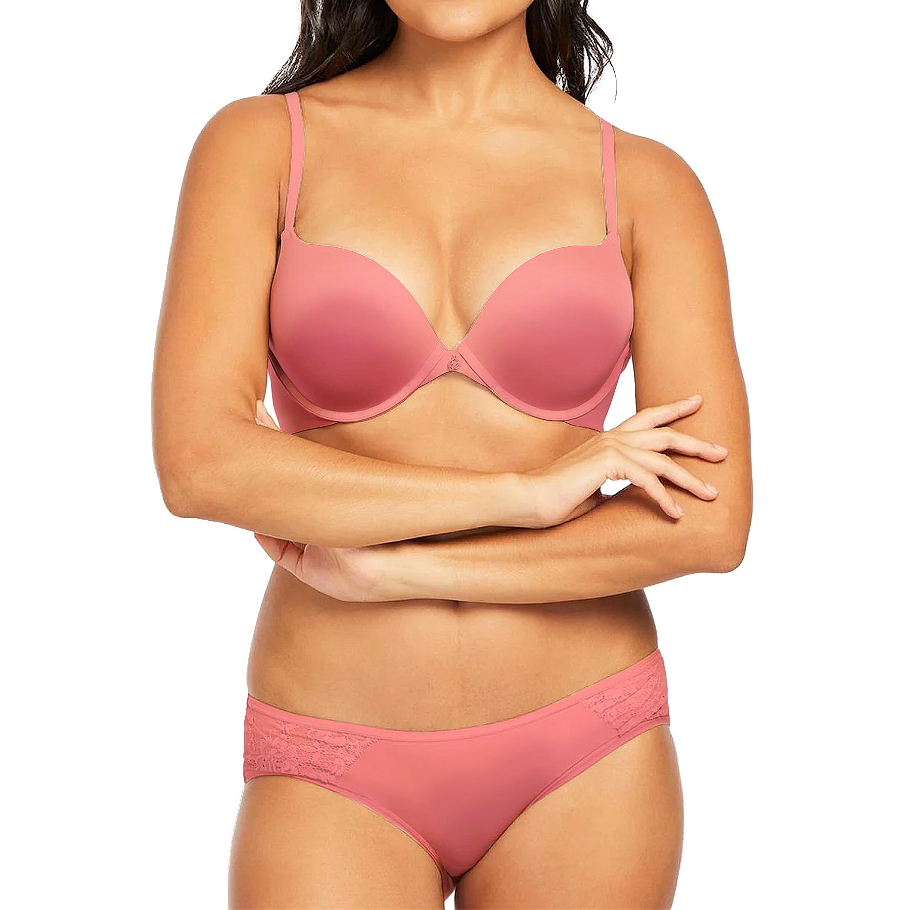 Montelle Prodigy Ultimate Push Up Bra 9015 Coral Set