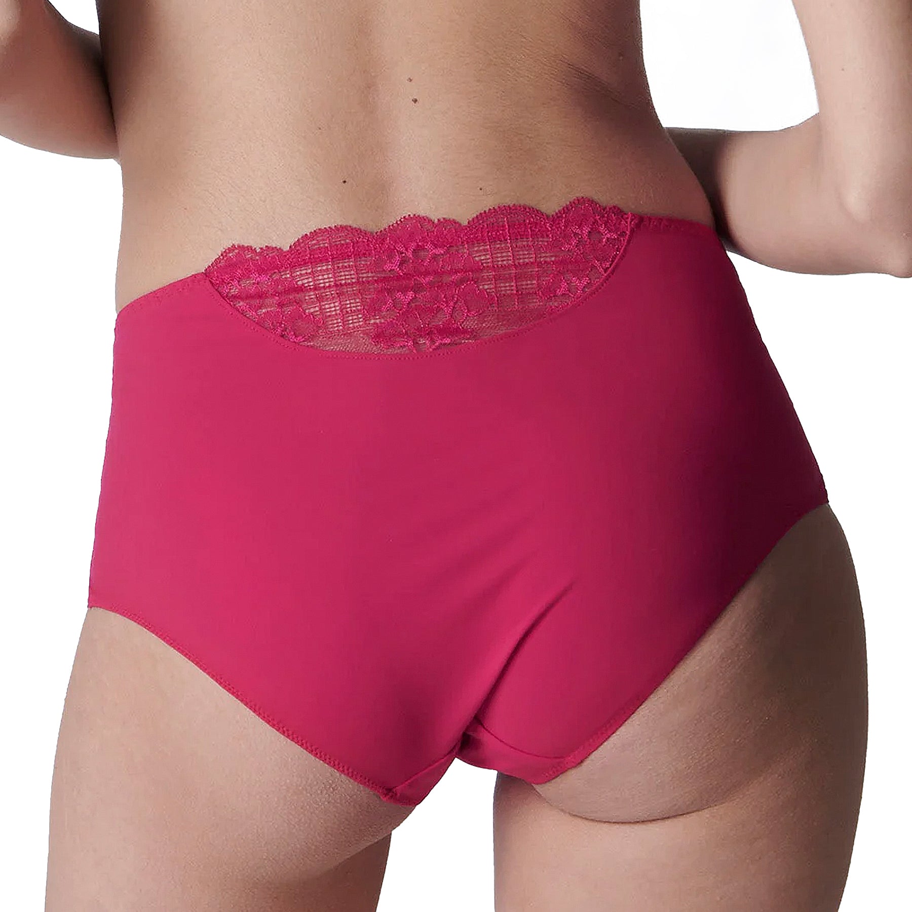 Simone Perele Reve Retro Brief 12Z770 Cranberry Back