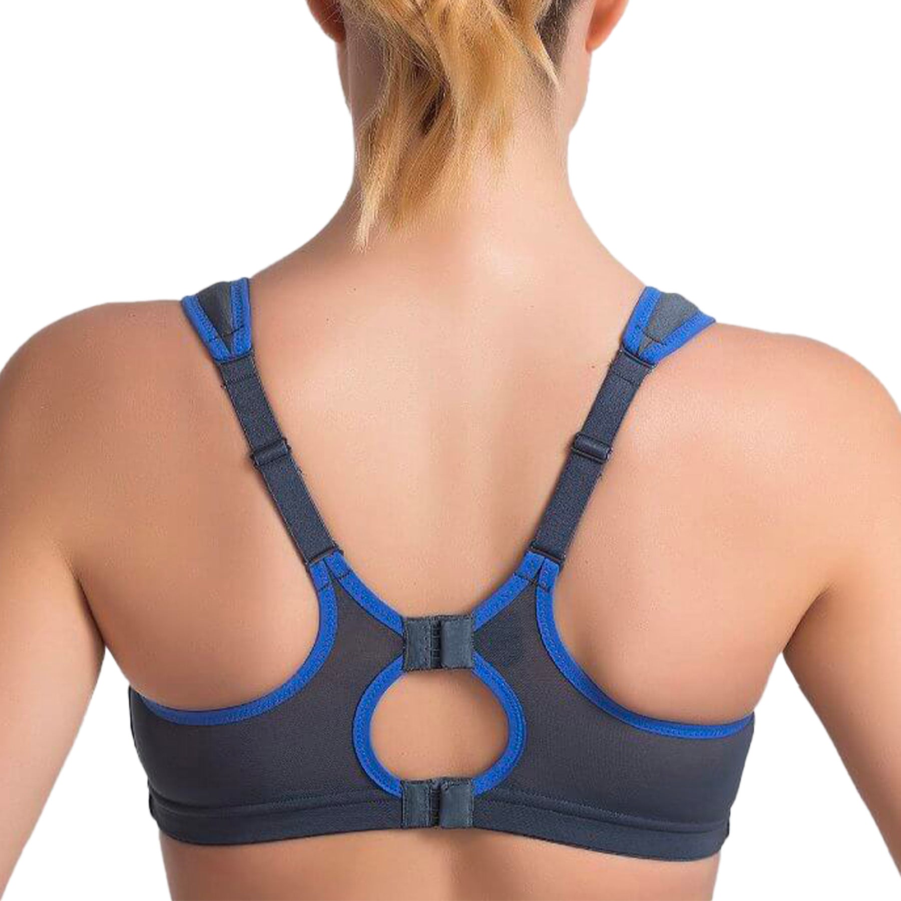 Shock Absorber Active Multi Sports Support Bra S4490/U10034 Dark Grey Rear View
