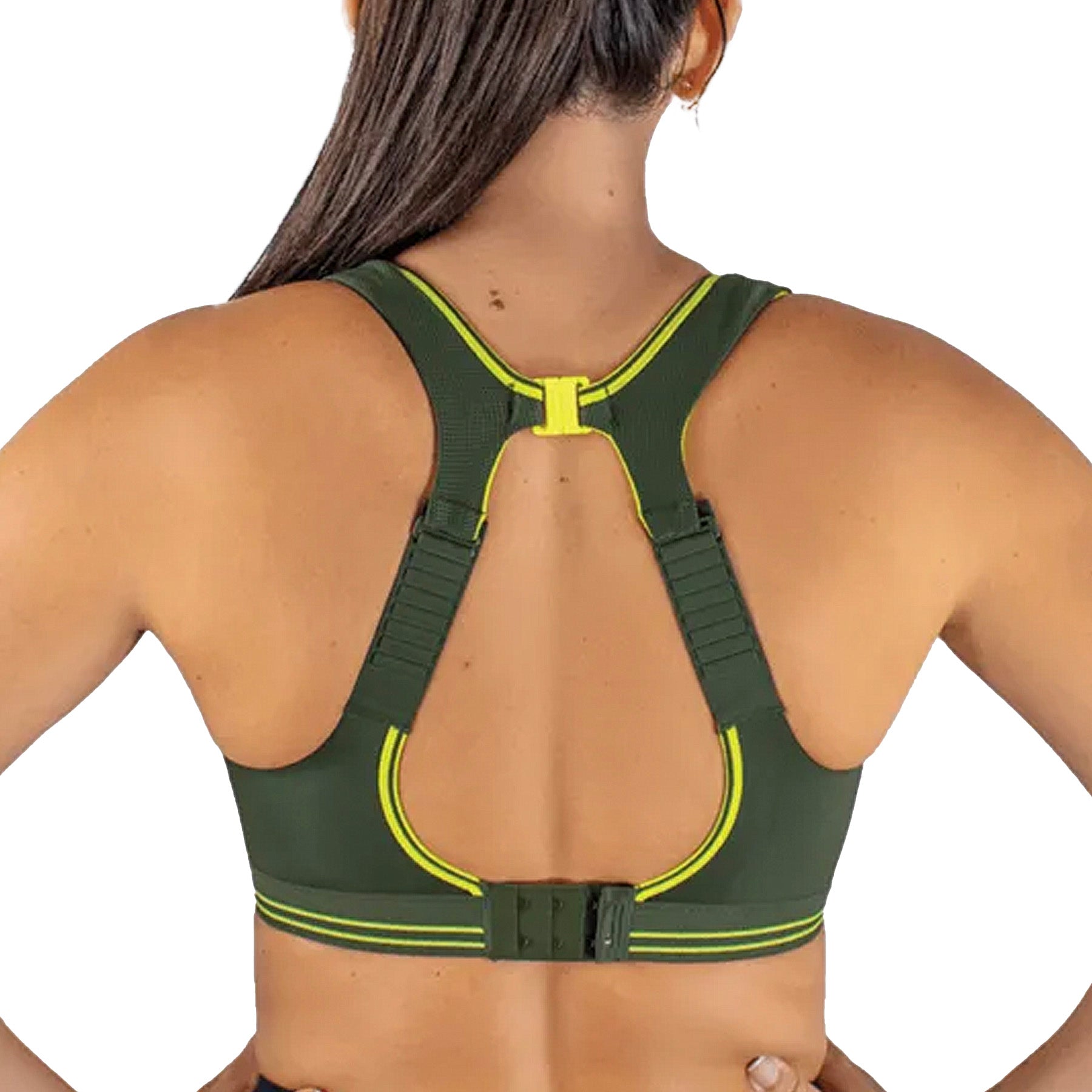 Shock Absorber Ultimate Run Bra S5044 U10046 Forest Night Back