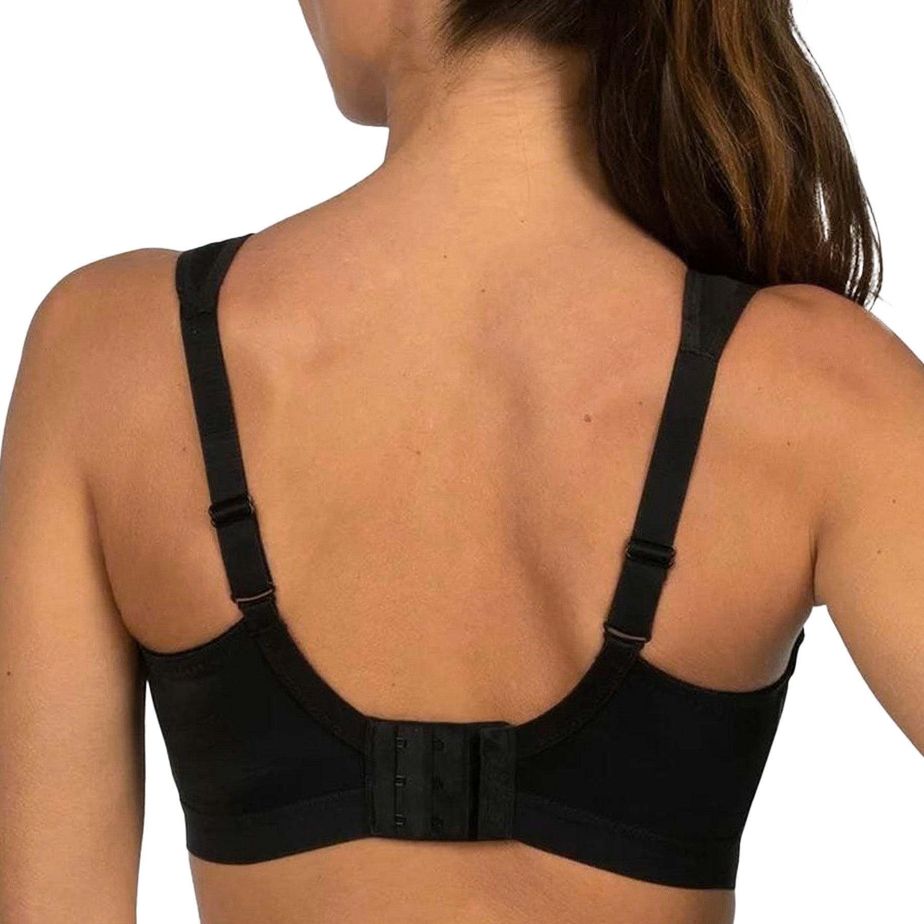 Shock Absorber D+ Max Support Sports Bra SN109/U10035 Black Rear View