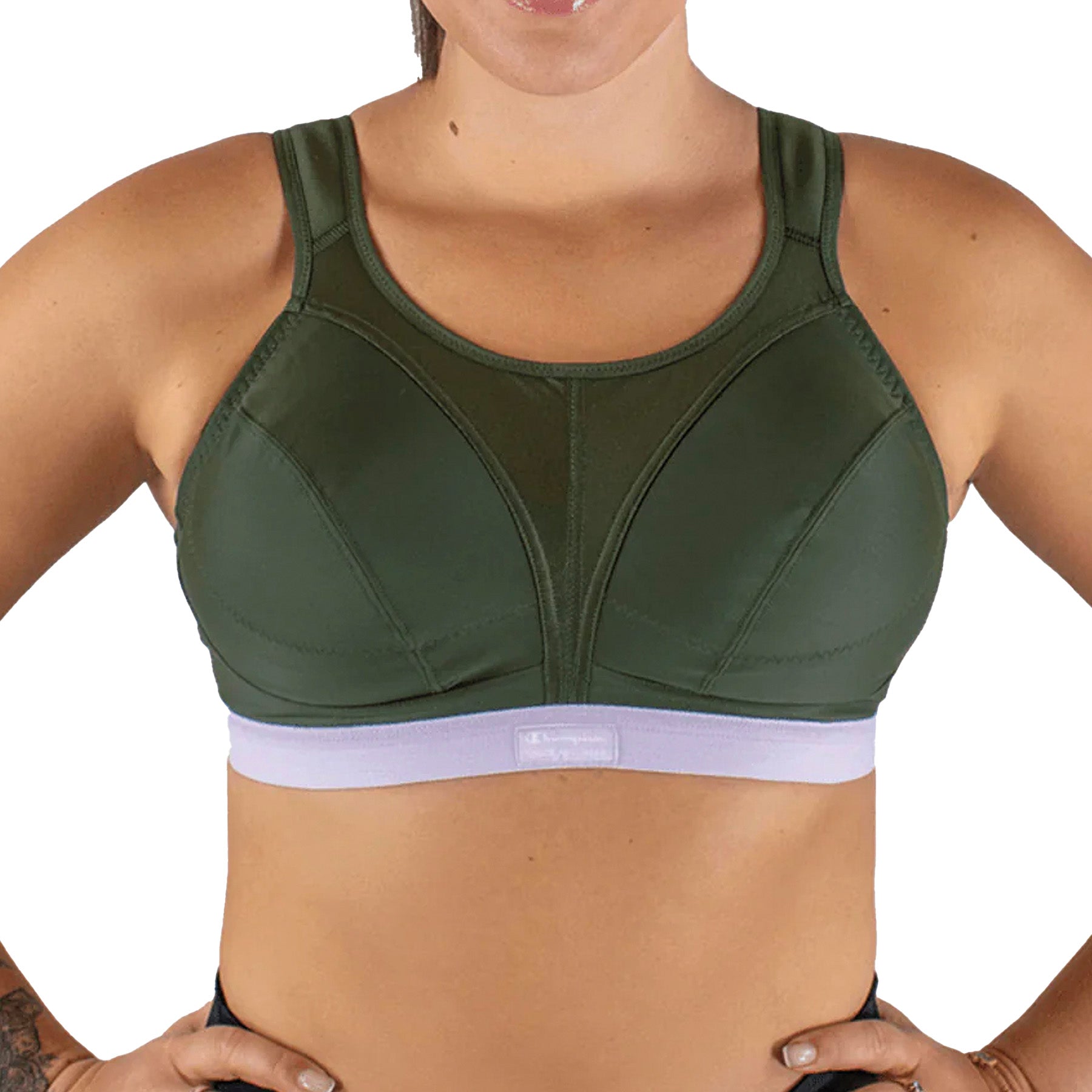 Shock Absorber D+ Max Support Sports Bra U10035 SN109 Forest Night Front