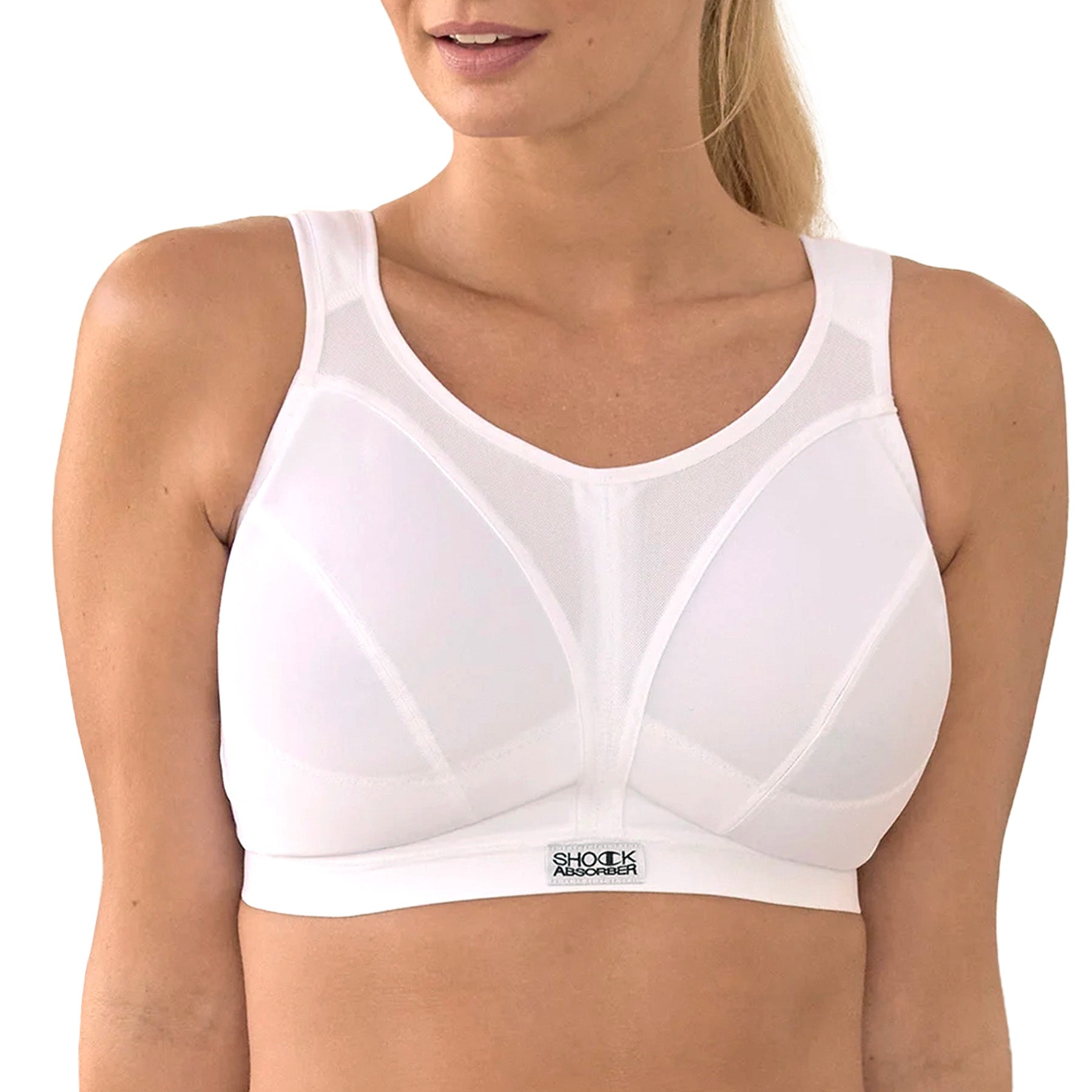 D+ Max Support Sports Bra U10035 (formerly SN109) - White