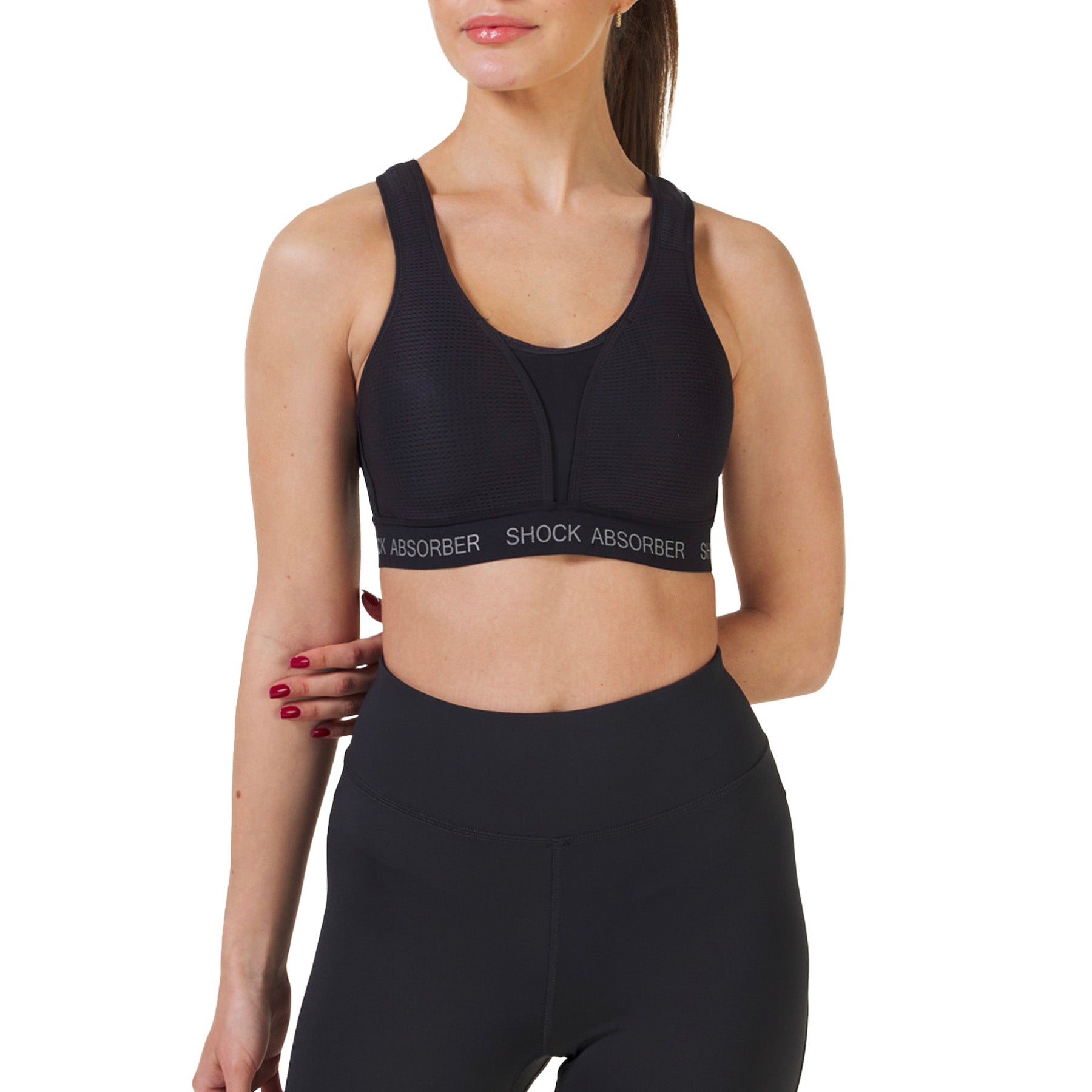 Shock Absorber Ultimate Run Bra Padded U10004/U10057 Black Set