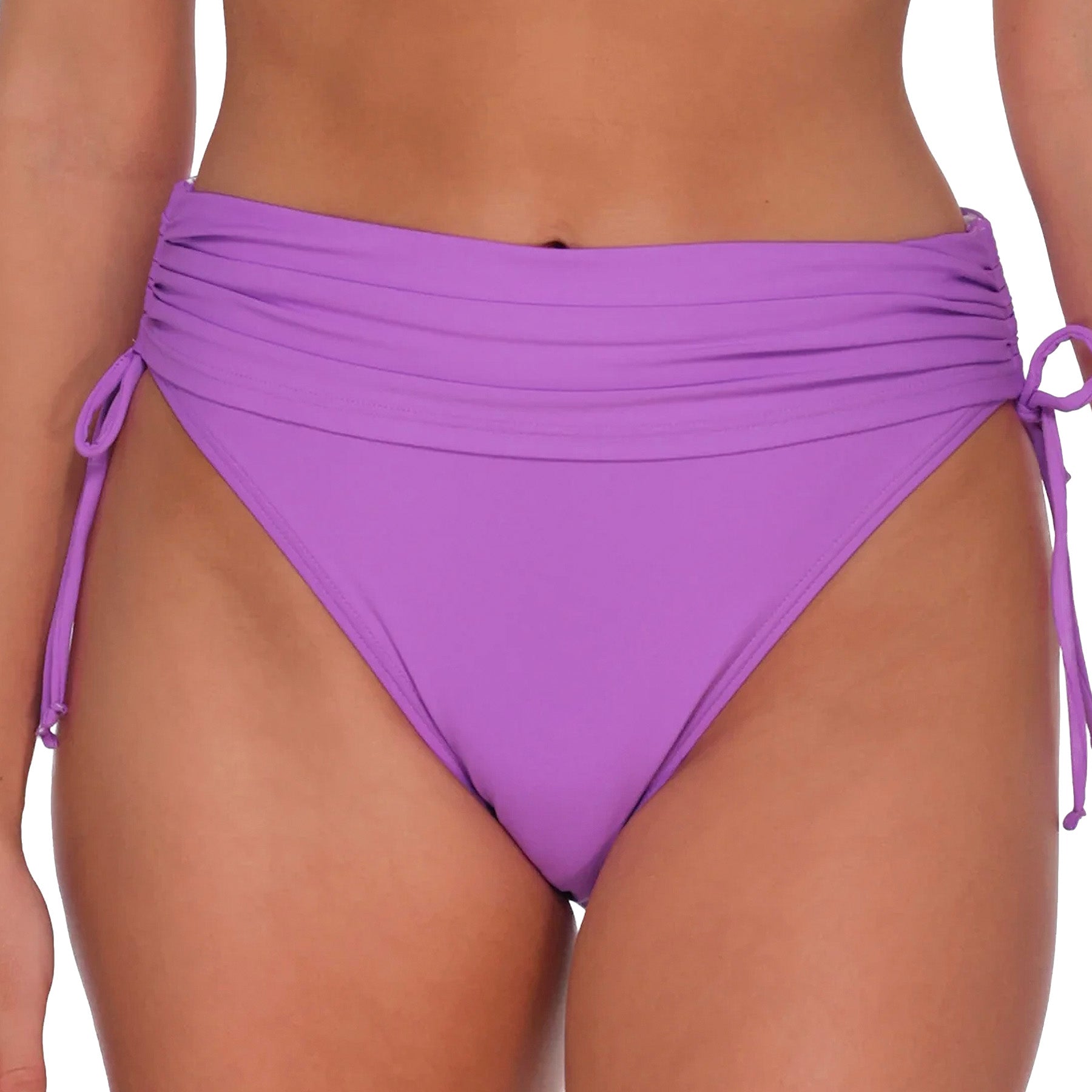 Sunsets Darci High Waist Bikini Bottom 282B - Berry Burst
