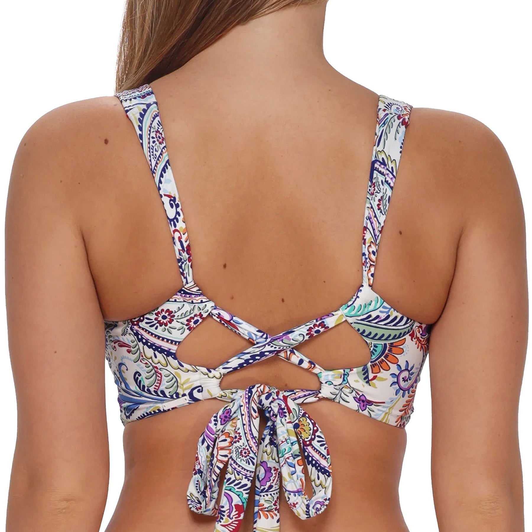 Sunsets Elsie Bikini Top 523 Tide Pool Twist Back