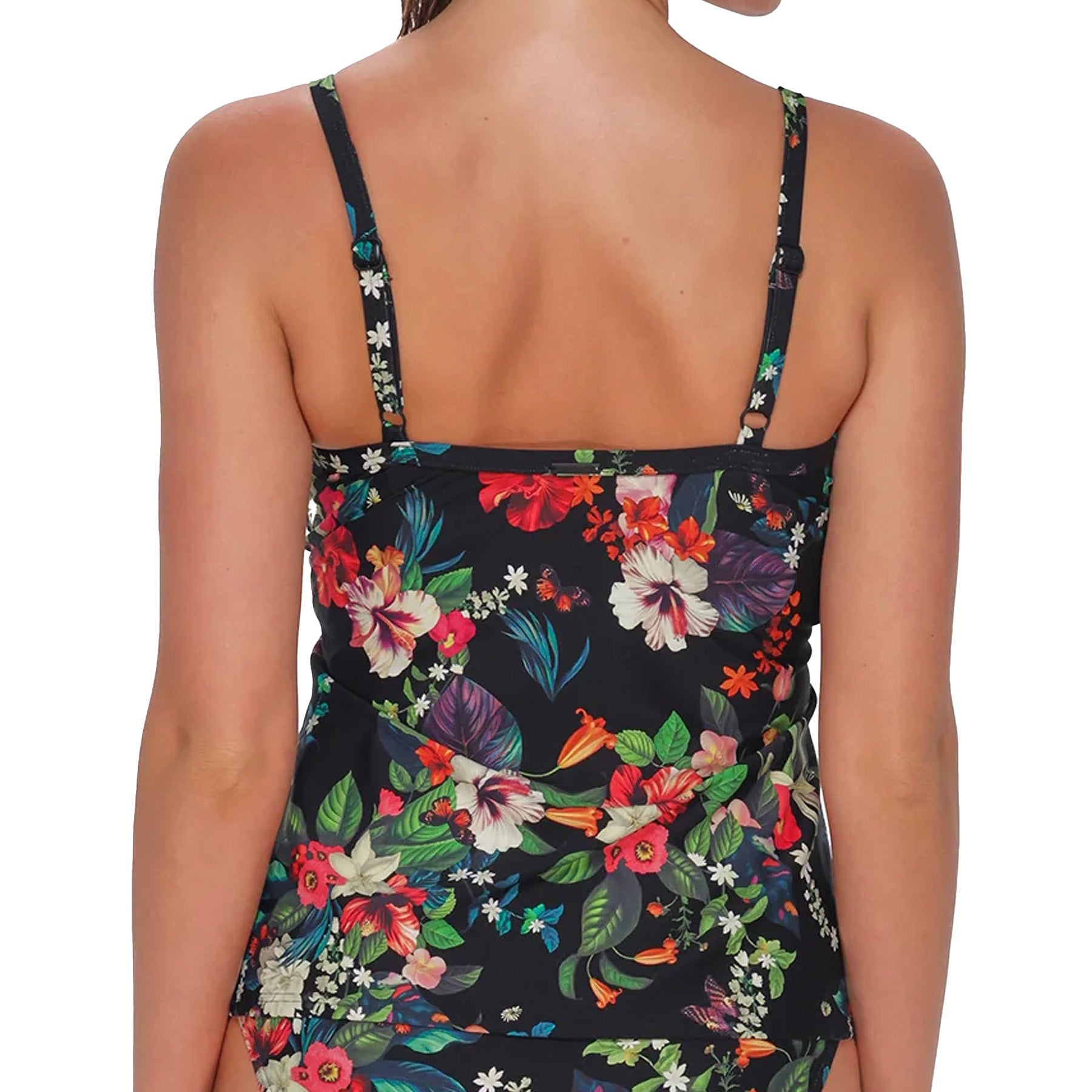 Sunsets Forever Tankini Top 77 Fleur Noire Back