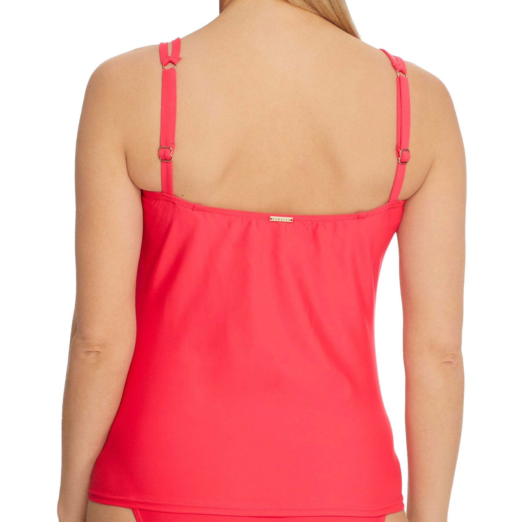 Sunsets Taylor Tankini Top 75 Geranium Back