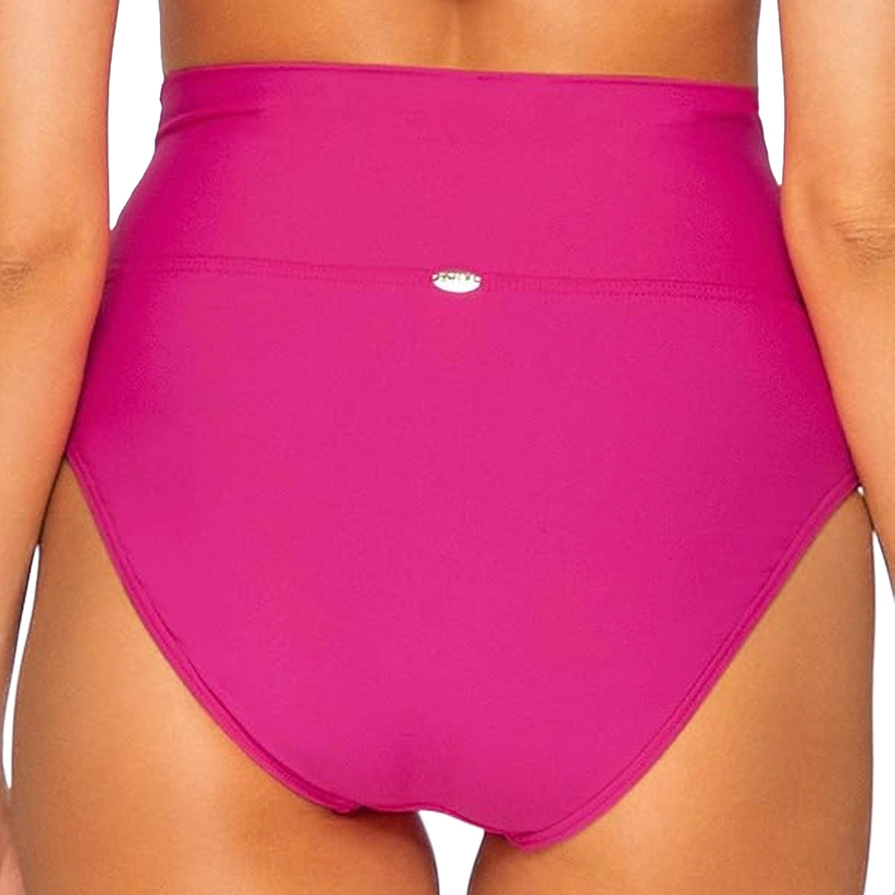 Sunsets Hannah High Waist Bikini Bottom 33B Pitaya Back