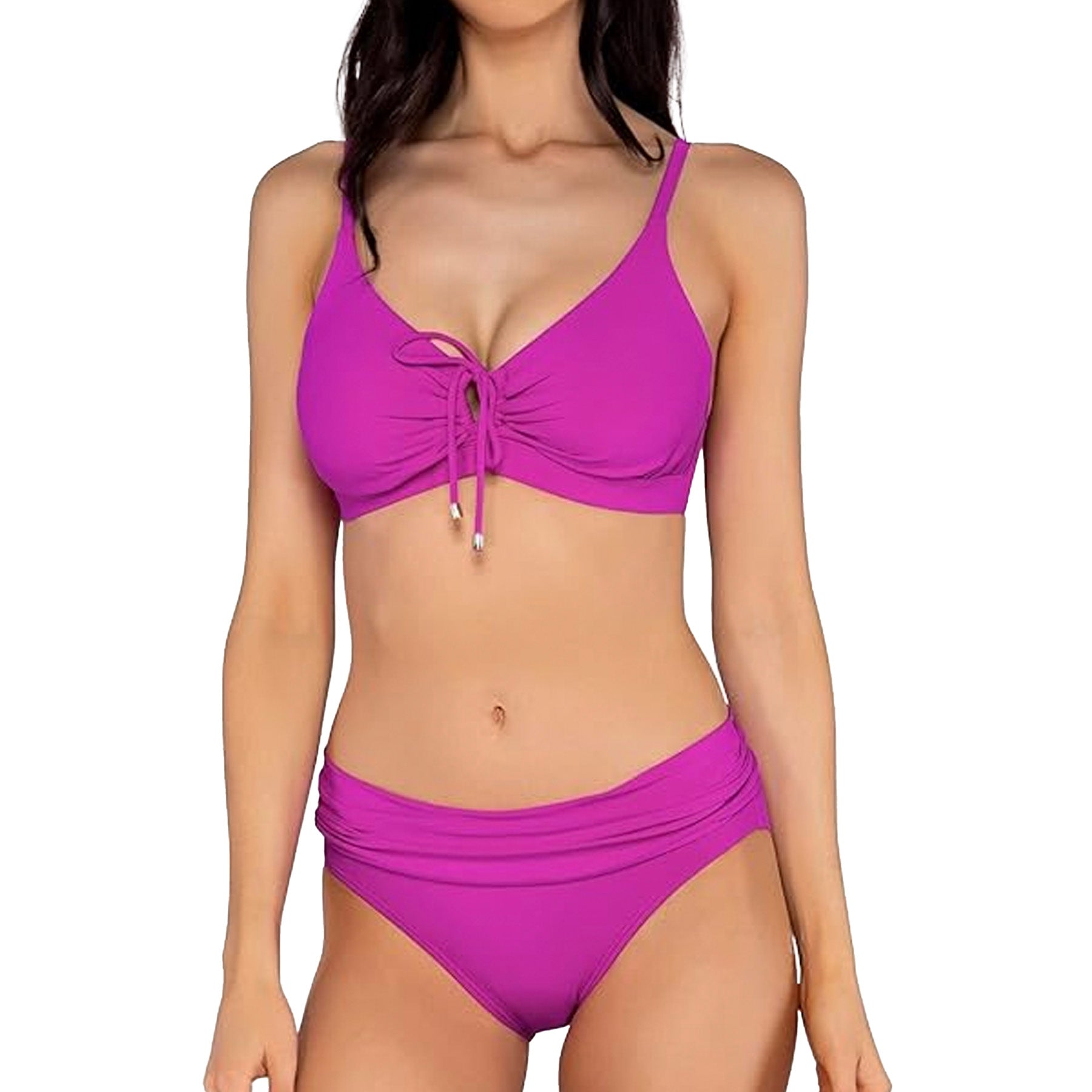 Sunsets Kauai Keyhole Bikini Top 54EFGH Wild Orchid Set