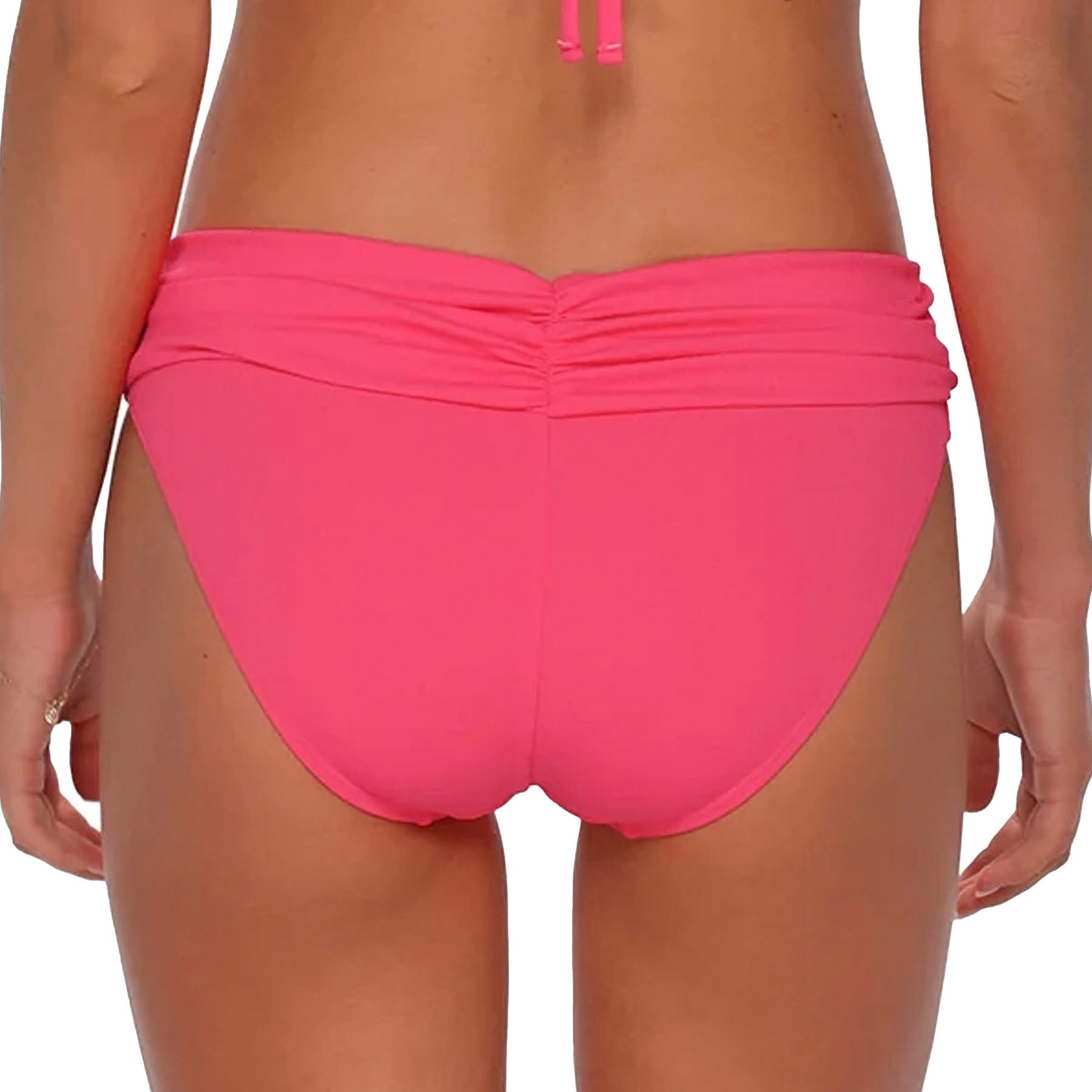 Sunsets Unforgettable Bikini Bottom 27B Posy Pink Crepe Back