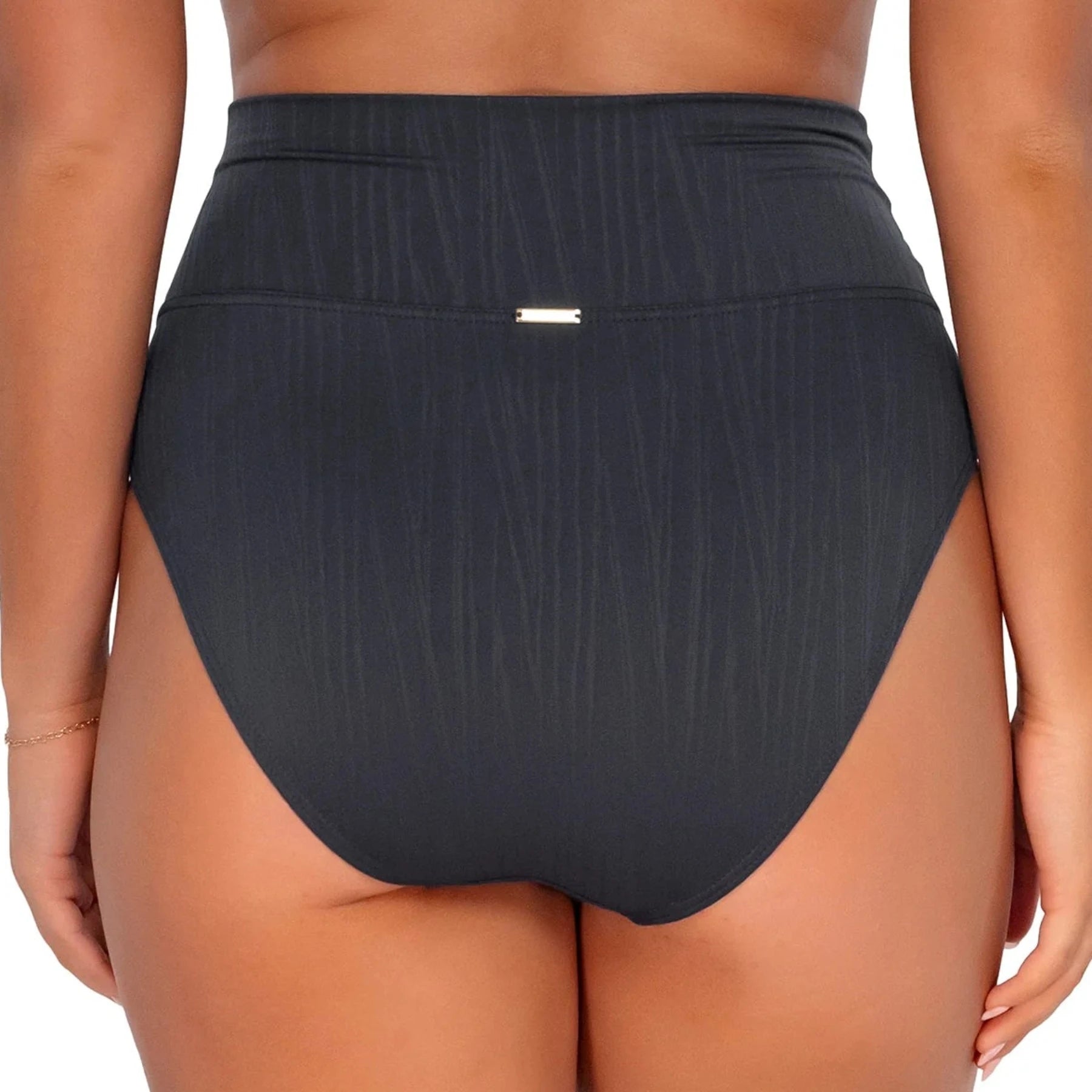 Hannah High Waist 33B - Slate Seagrass Texture