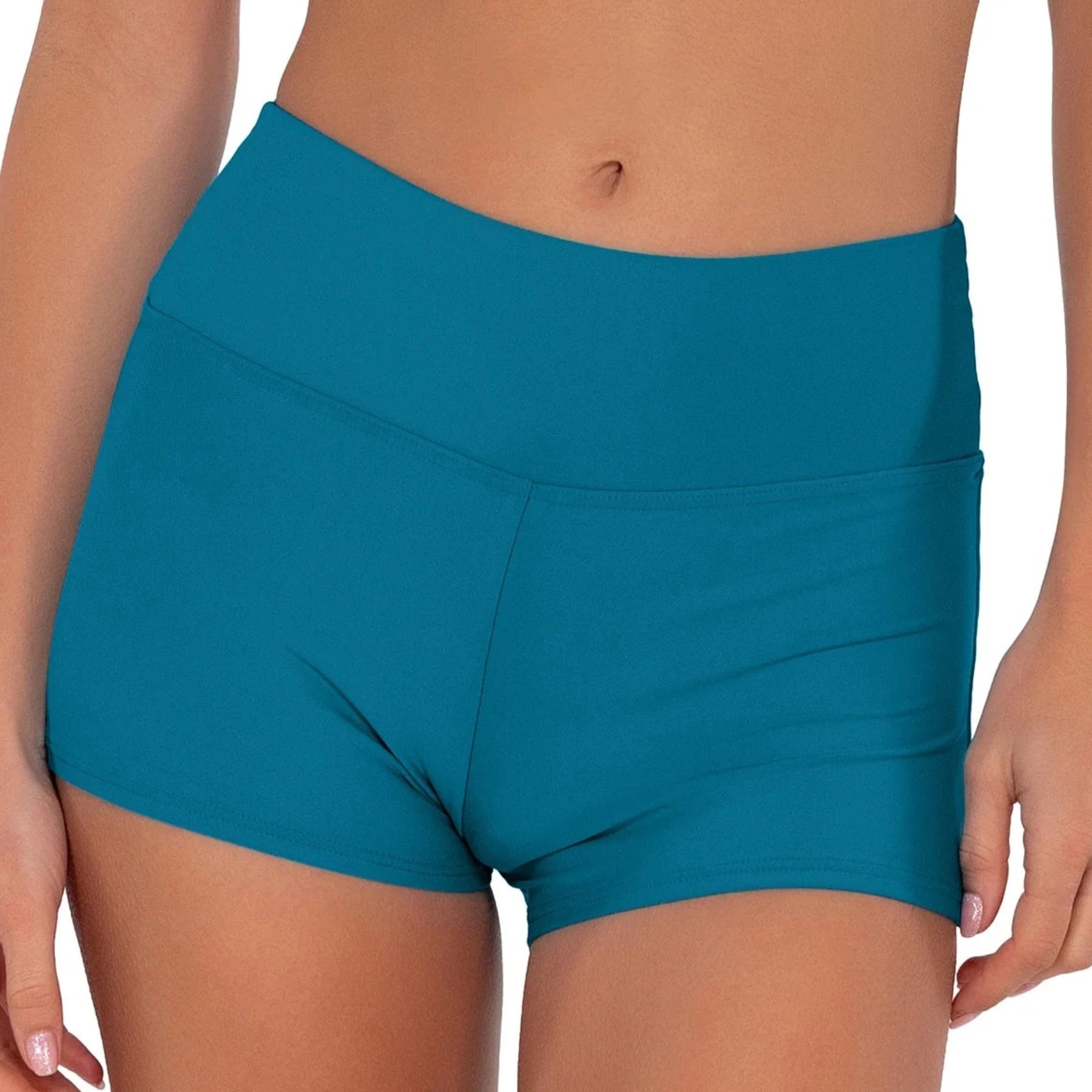 Kinsley Swim Short 432B - Avalon Teal