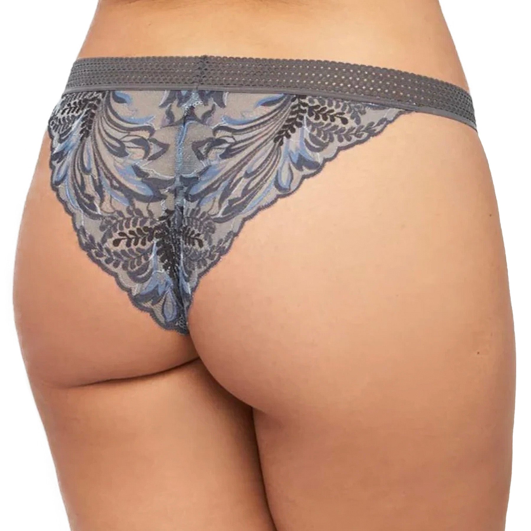 Montelle Silk & Smoke Cheekini 9488 French Floral Back