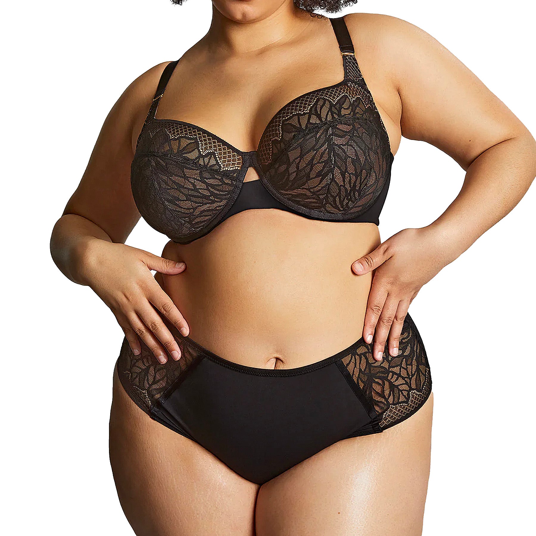 Panache Sculptresse Sophia Full Cup Bra 11195 Black Set