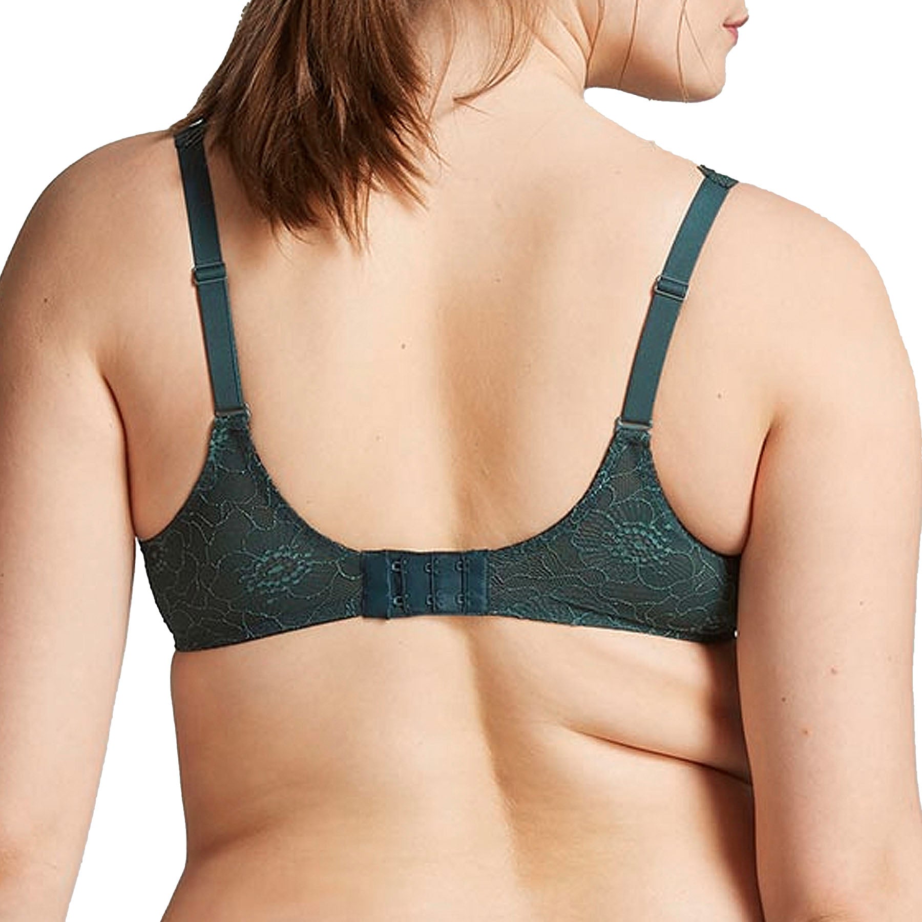 Simone Perele Swing Squared Neckline Full Cup Bra 15Y313 Agate Green Back