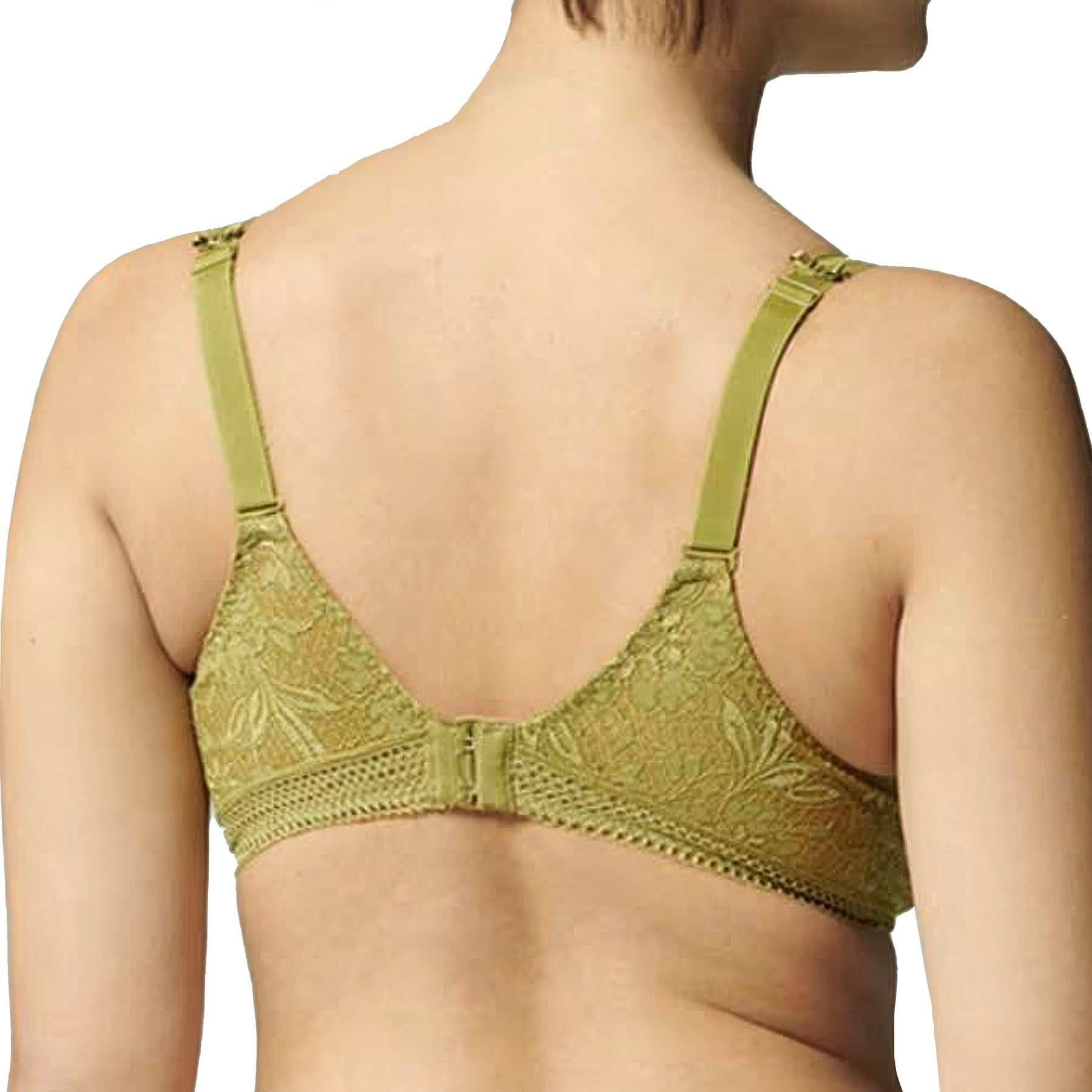 Simone Perele Vertige Full Cup Bra 14Z320 Mangrove Green Back