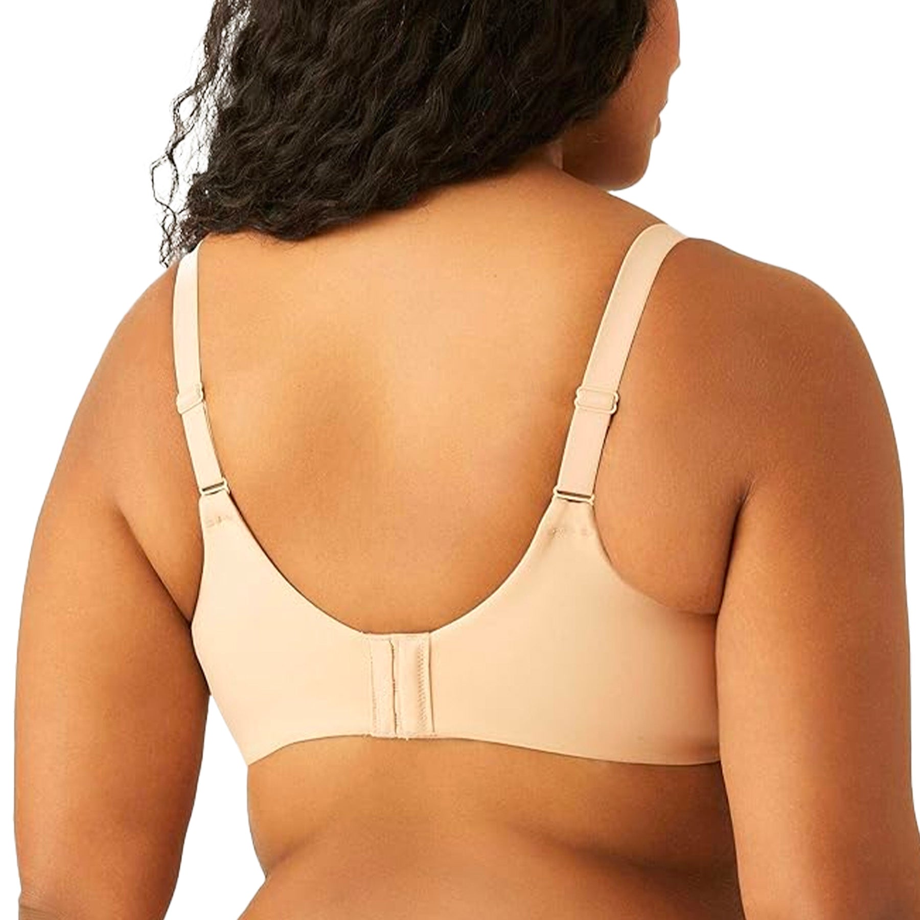 Wacoal Perfect Primer Full Figure Underwire Bra 855213 Sand Rear View