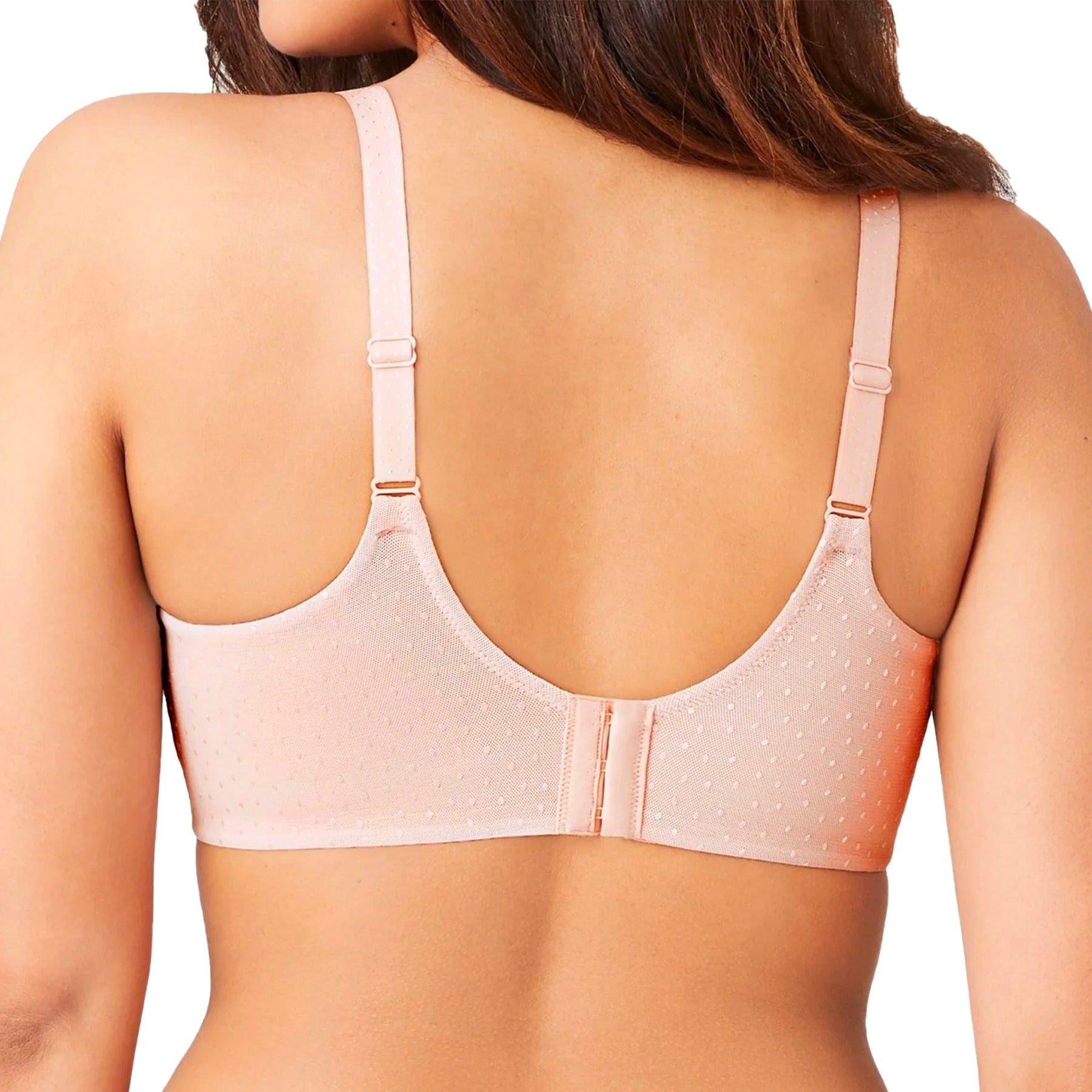 Wacoal Back Appeal Underwire 855303 Rose Dust Rear View