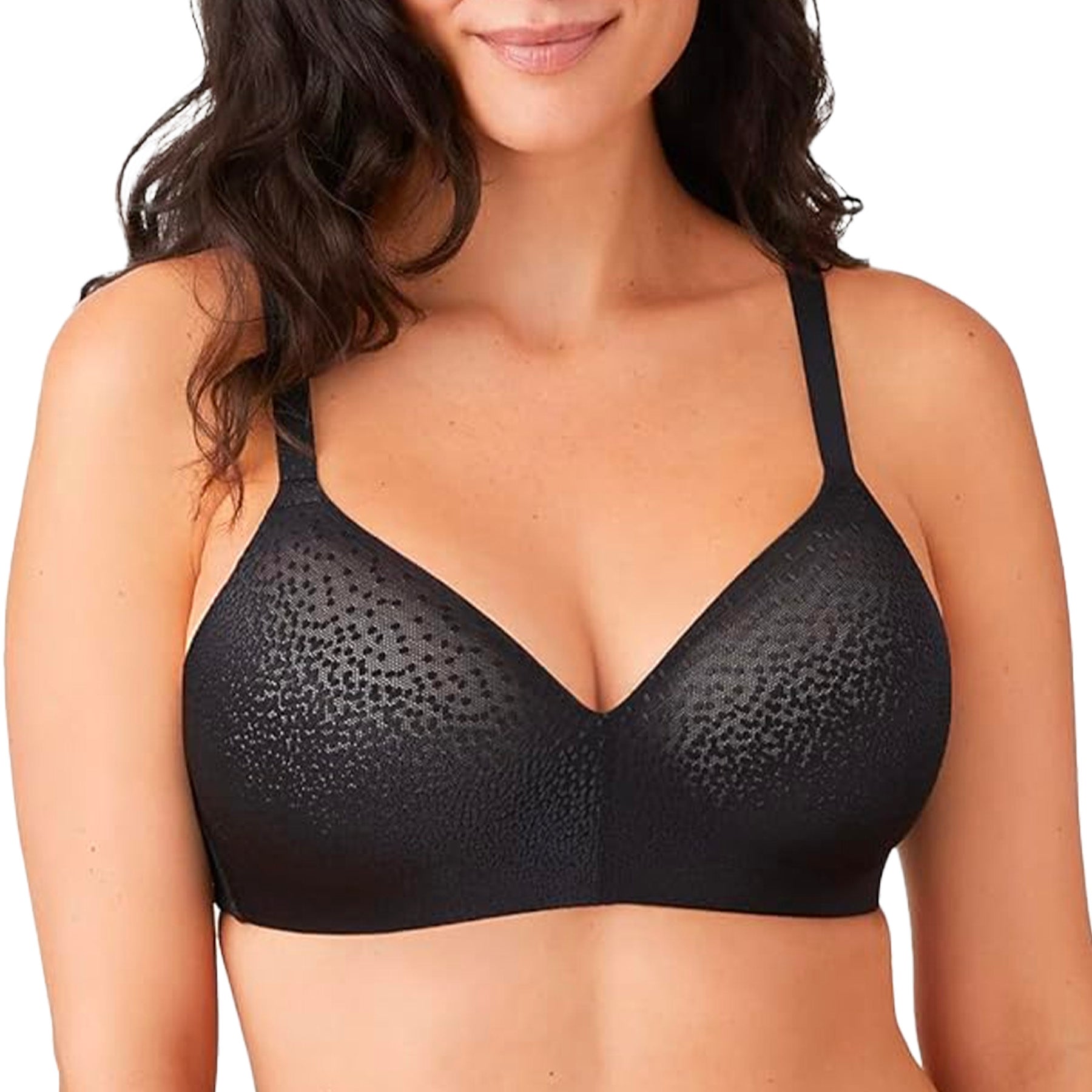 Wacoal Back Appeal Wire Free T-Shirt Bra 856303 Black