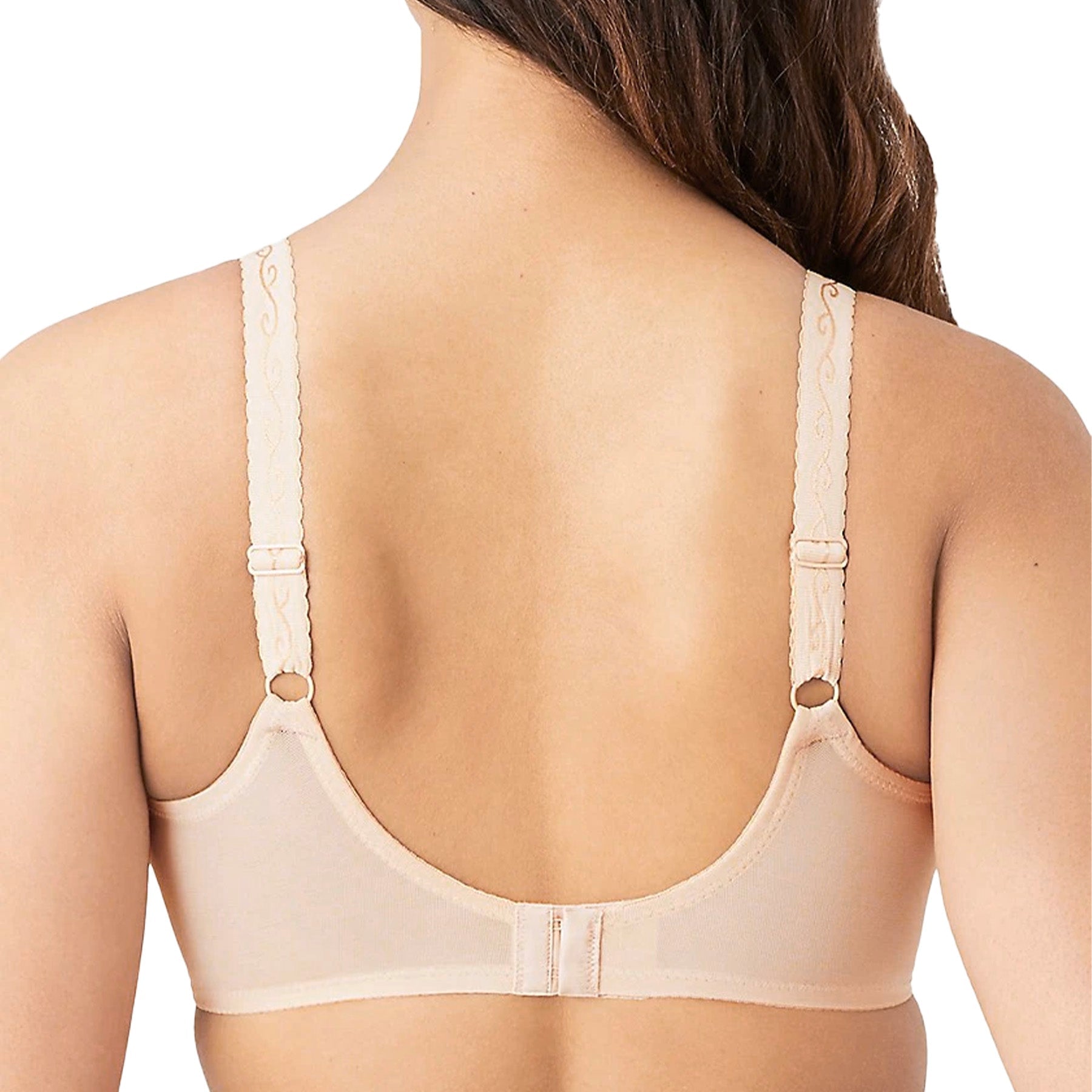 Wacoal Simple Shaping Seamless Minimizer Bra 857109 Sand Rear View