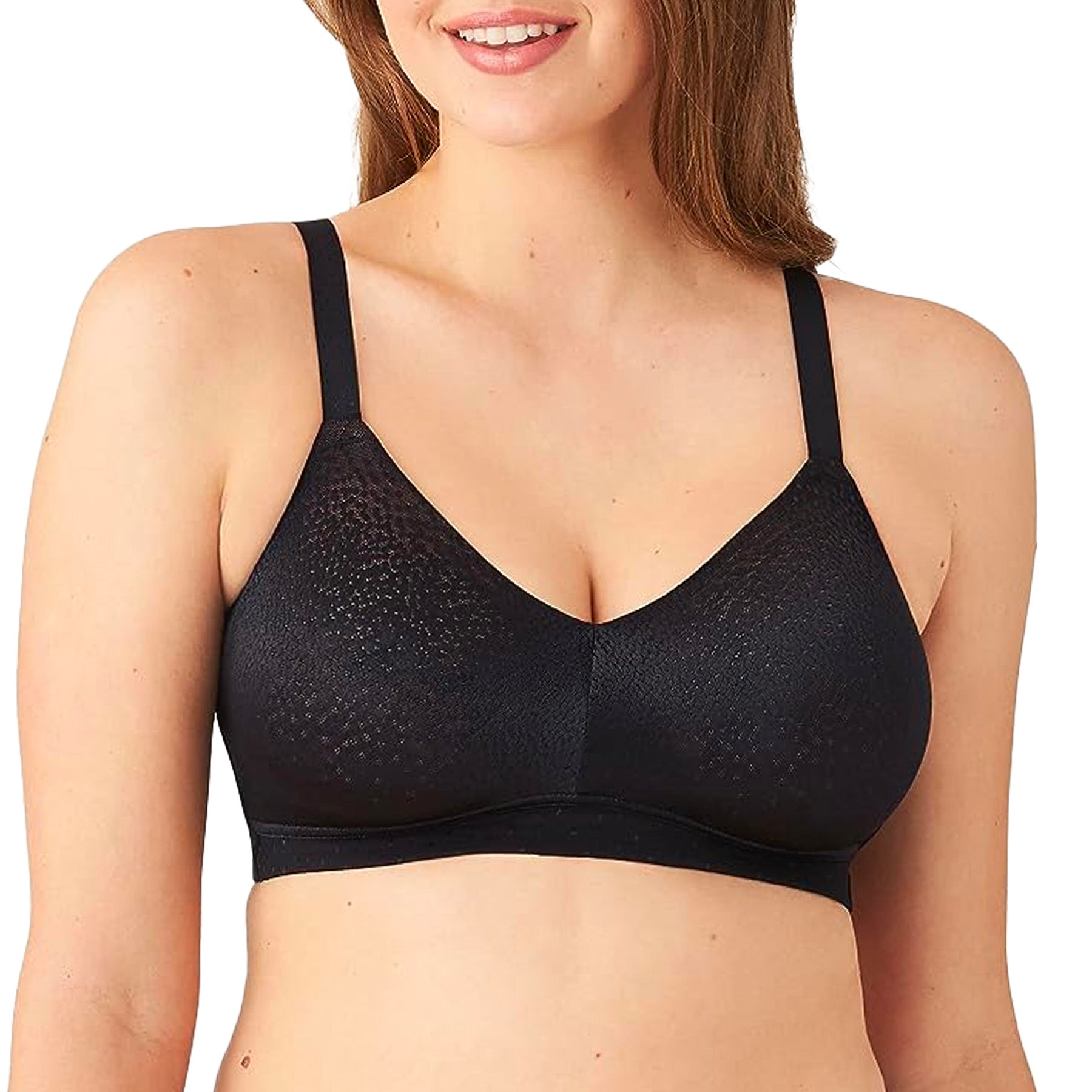 Wacoal Back Appeal Wire Free Bra 852303 Black