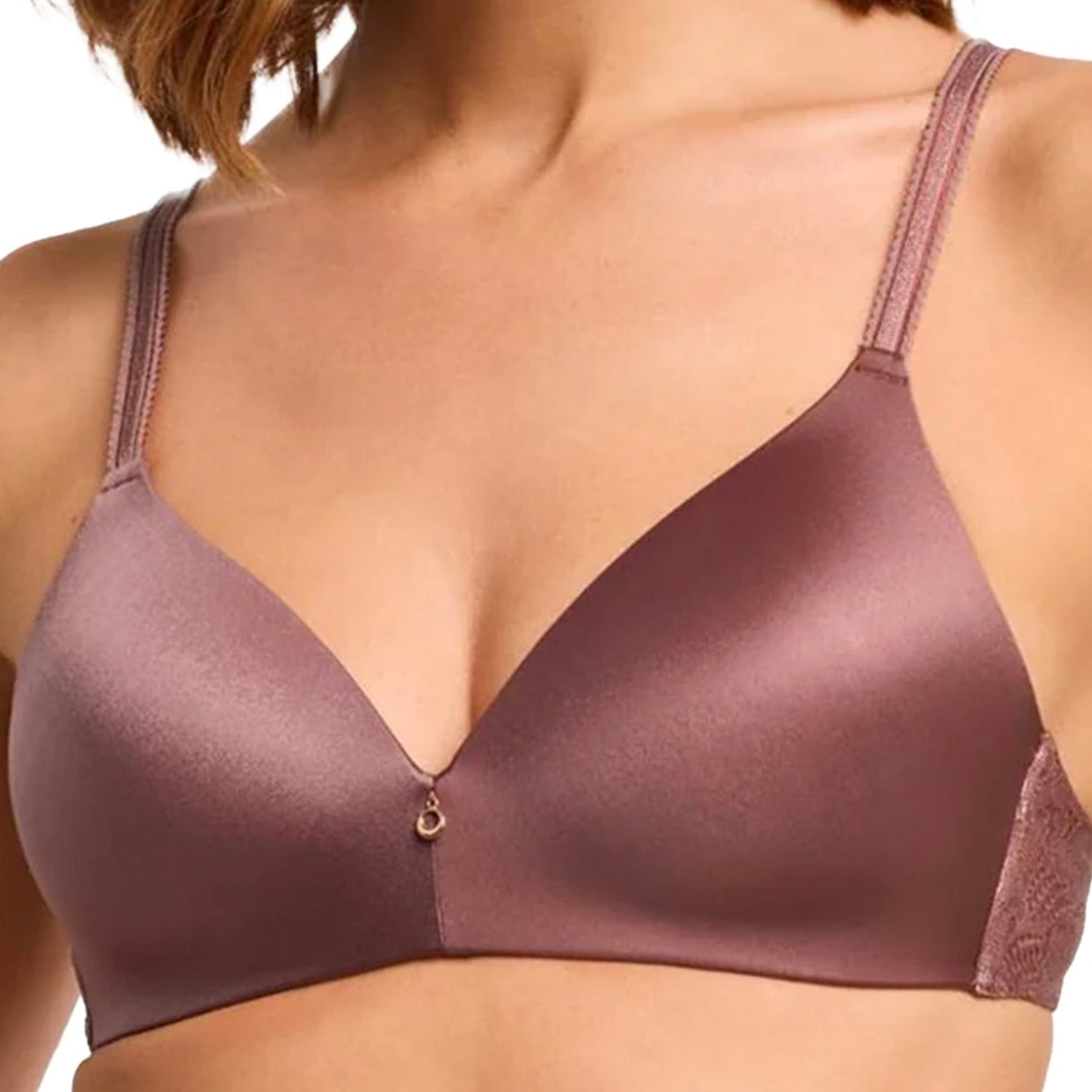 Montelle Wire-Free Bra 9703 Woodrose Front