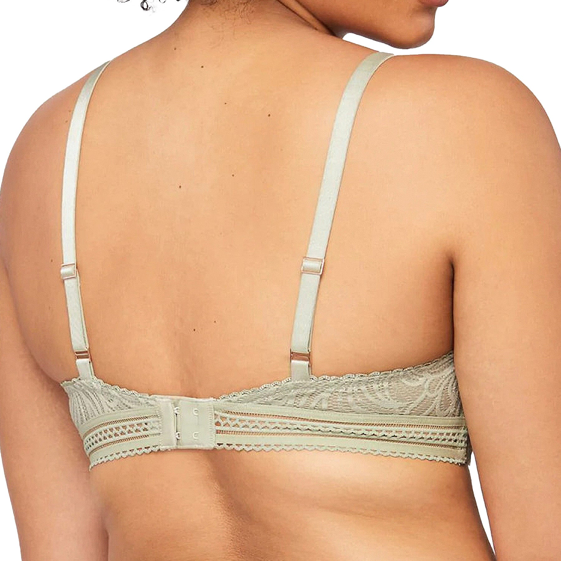 Montelle Wire Free Bra 9454 Sage Back
