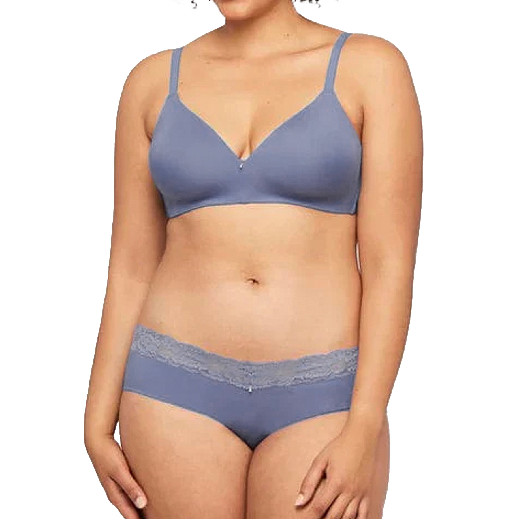 Montelle Wire Free T-Shirt Bra 9317 Steel Set
