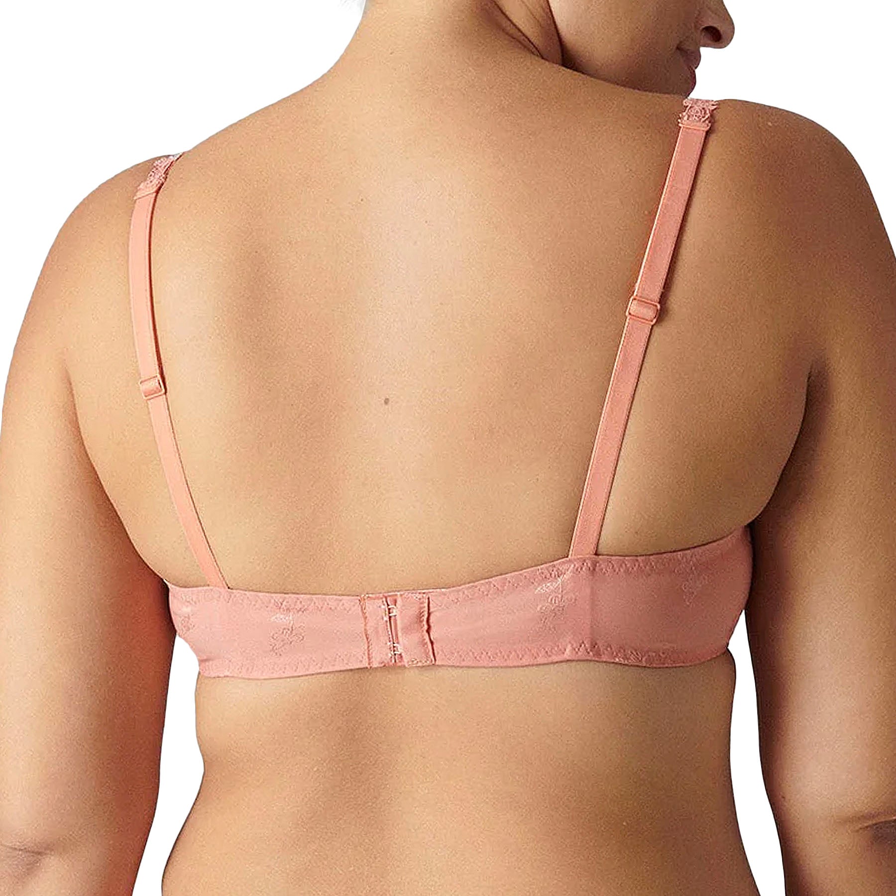 Simone Perele Wish Demi Cup Bra 12B330 Ginger Pink Back