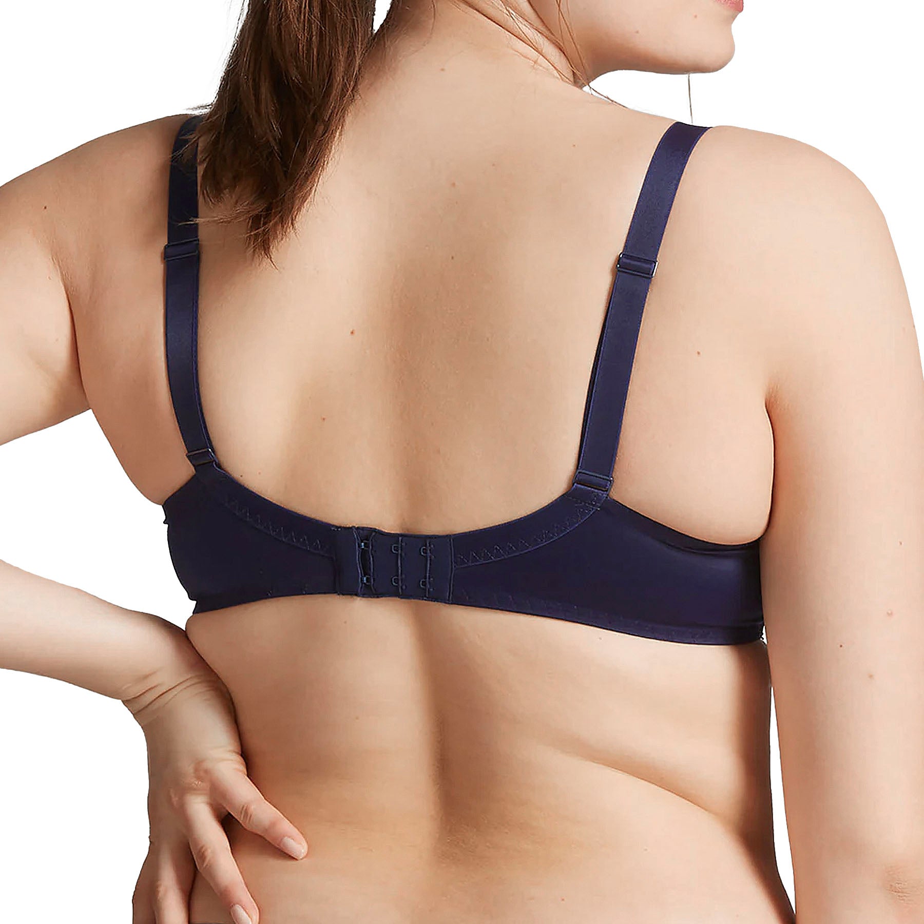 Simone Perele Simone Perele Wish Full Coverage Plunge Bra 12B319 Midnight Back