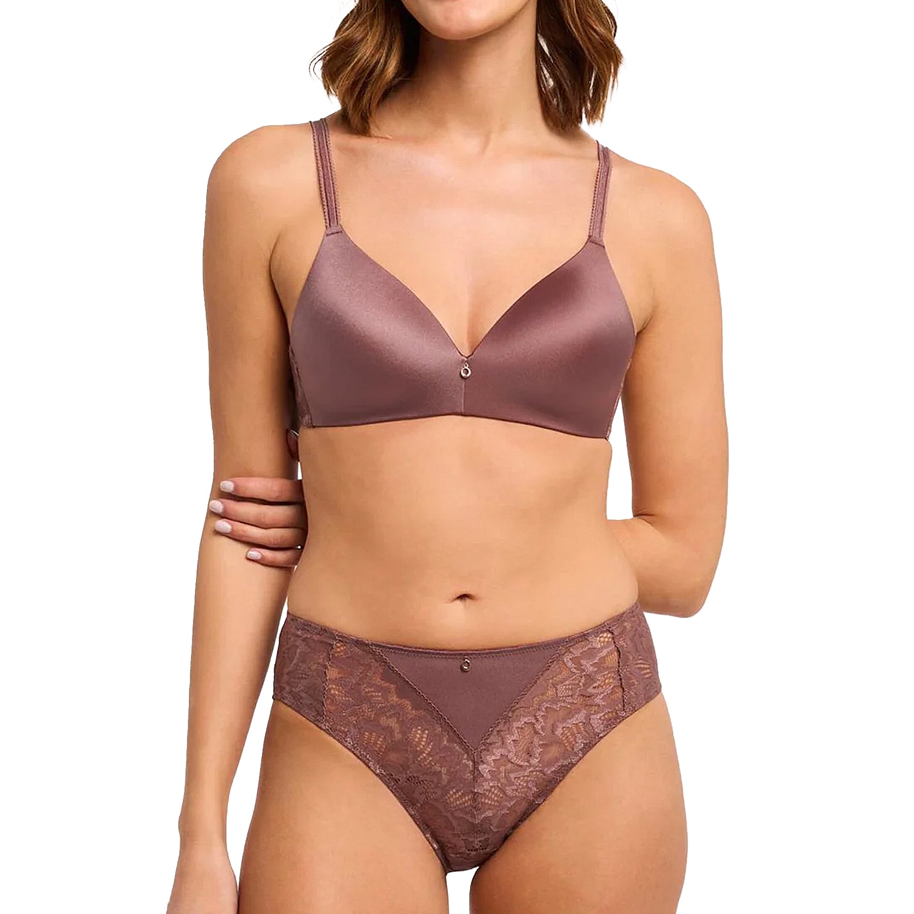 Montelle Brief Panty 9709 Woodrose Set