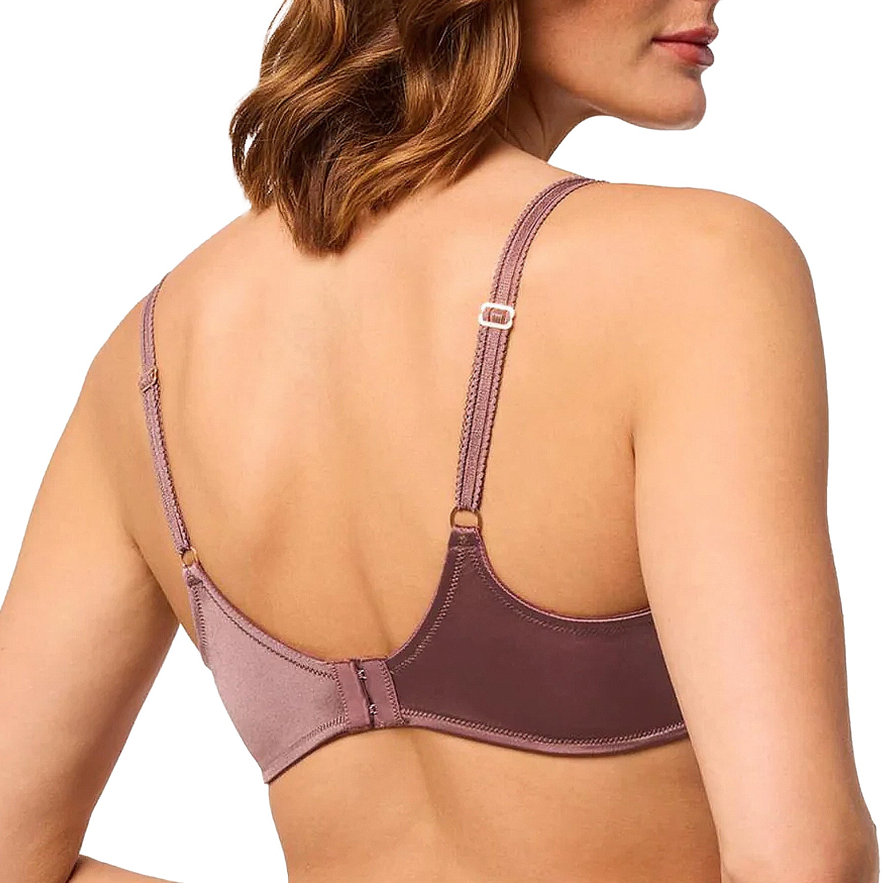 Montelle Spacer Balconette Bra 9702 Woodrose Back