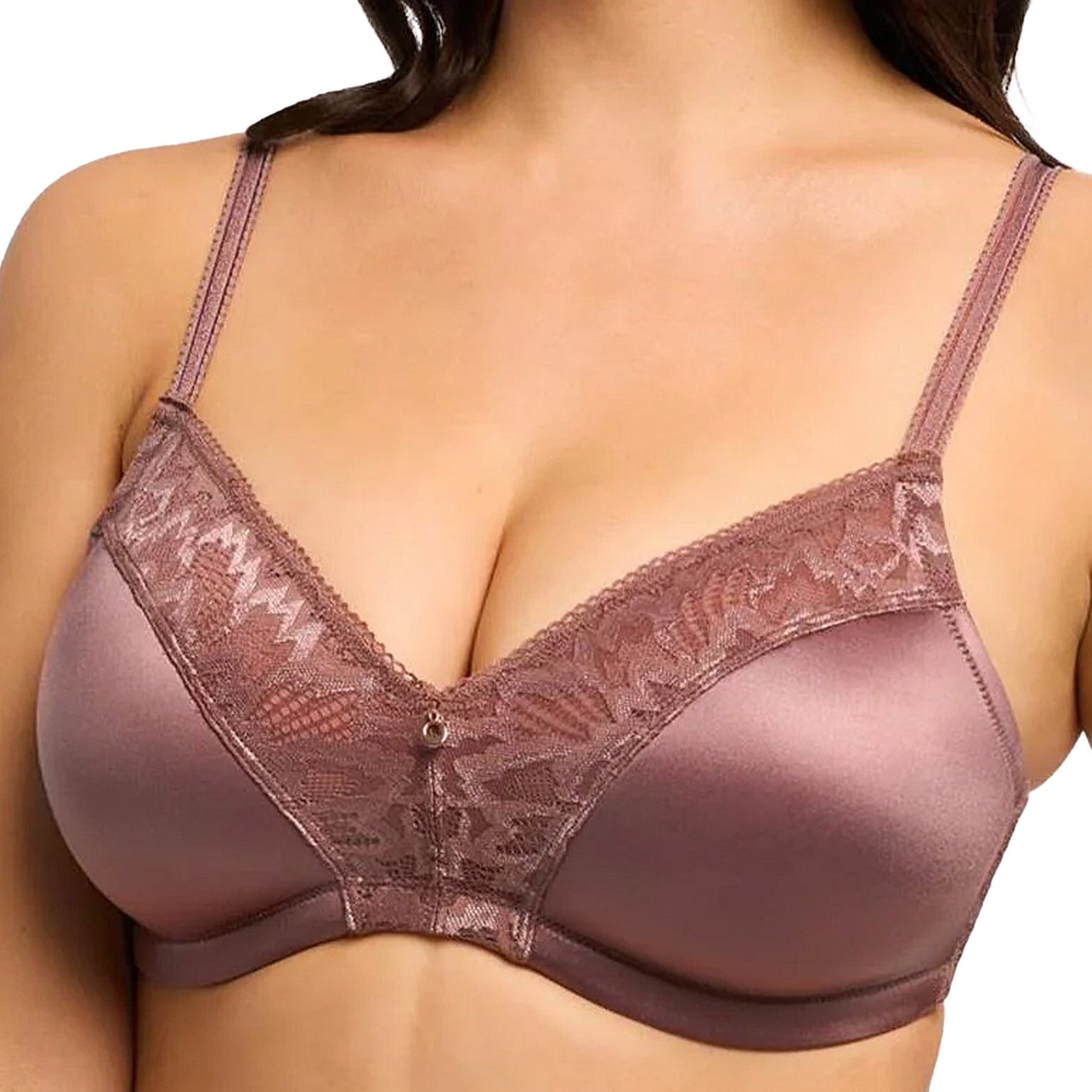 Montelle Wire-Free Dream Bra 9704 Woodrose Front