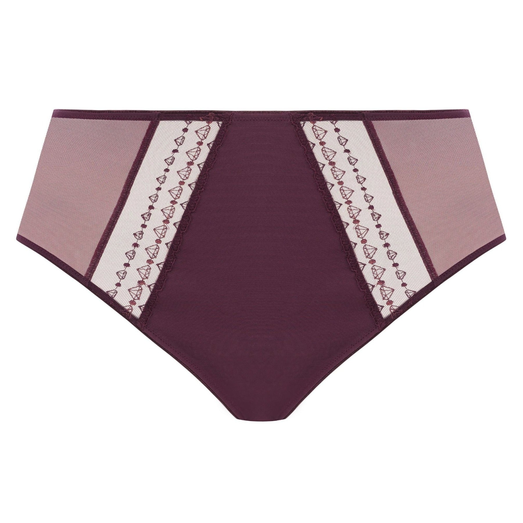 Matilda Full Brief EL8906 - Wine Diamond