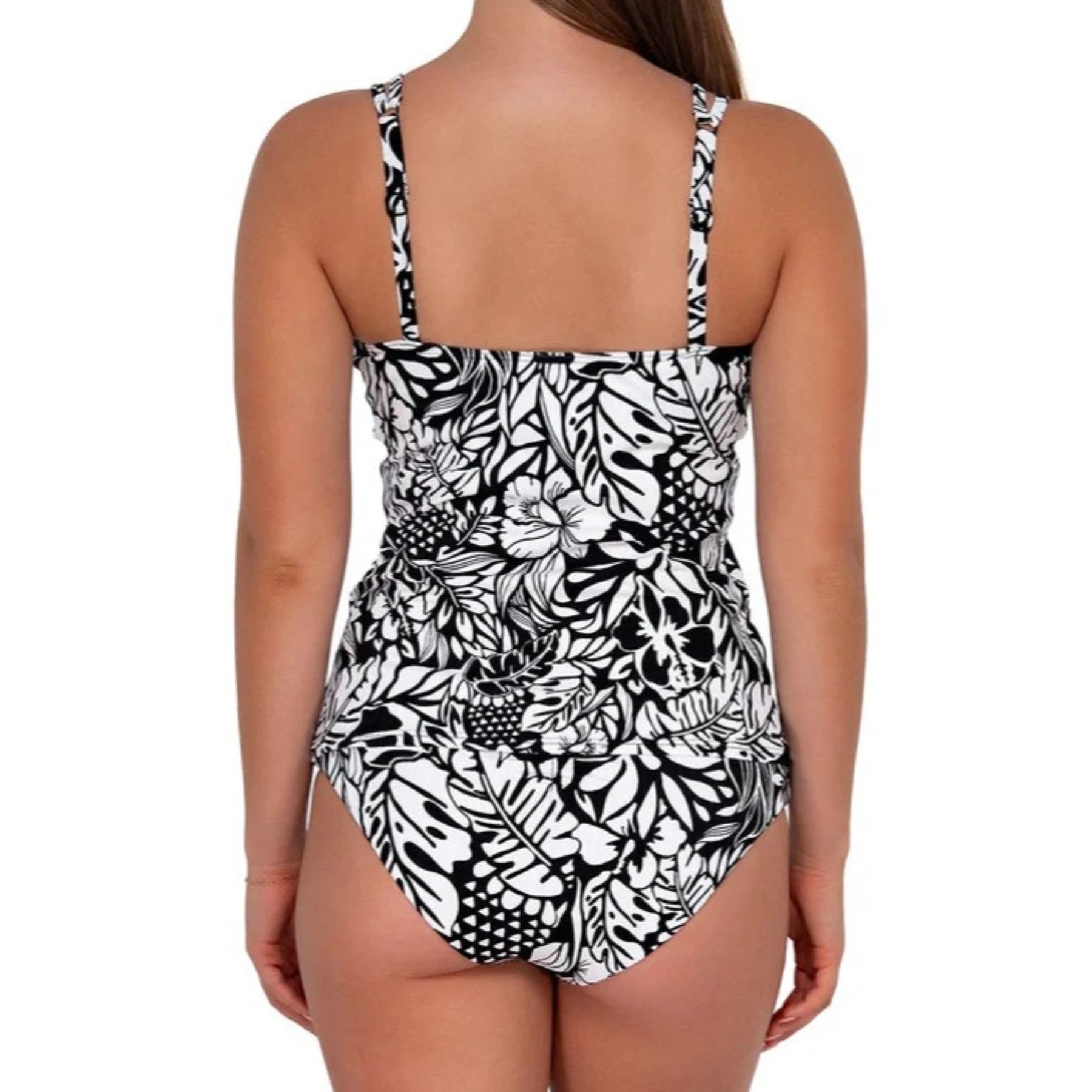 Taylor Tankini 75EFGH - Caribbean Seagrass Texture