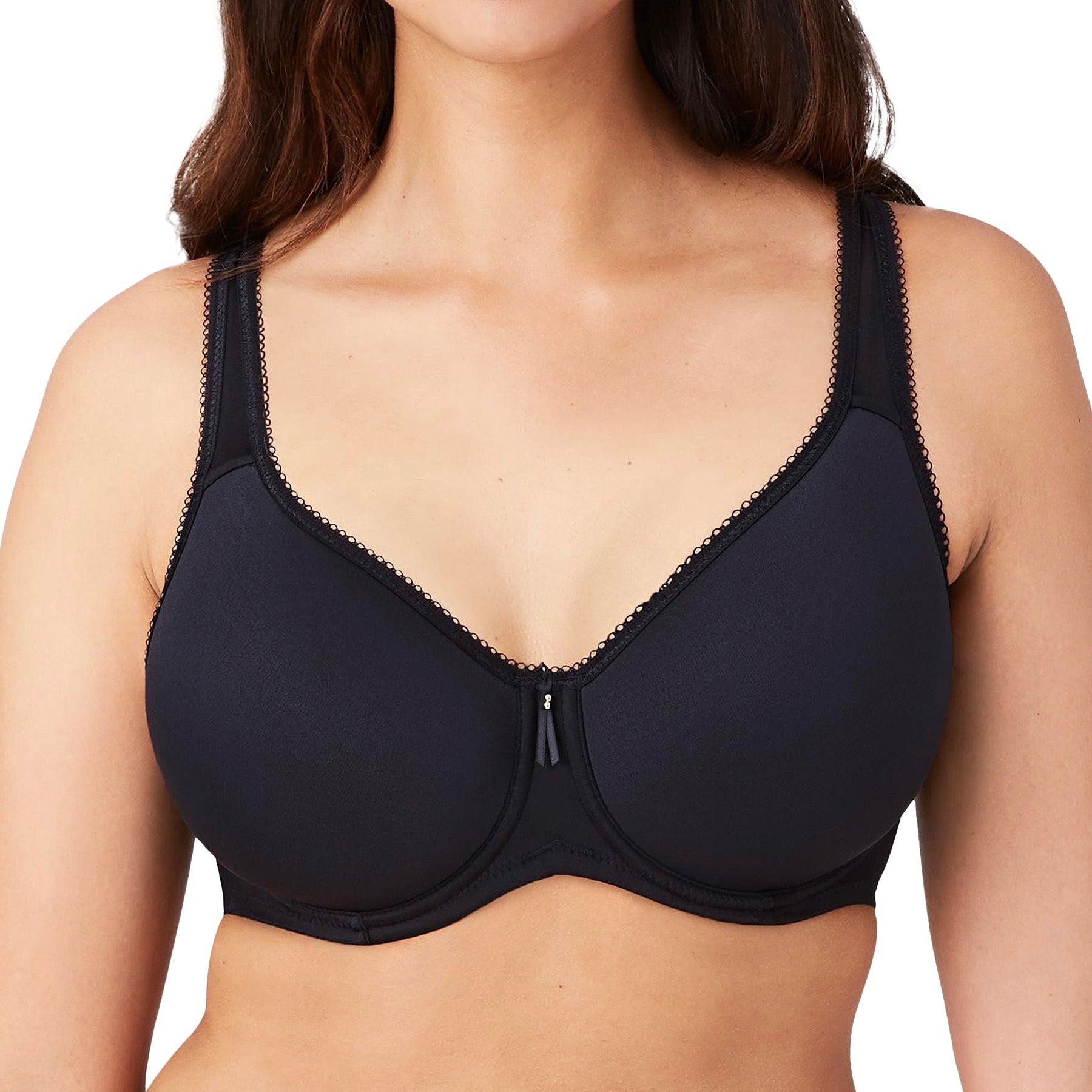 Wacoal Basic Beauty Spacer Contour Underwire Bra 853192 Black Front