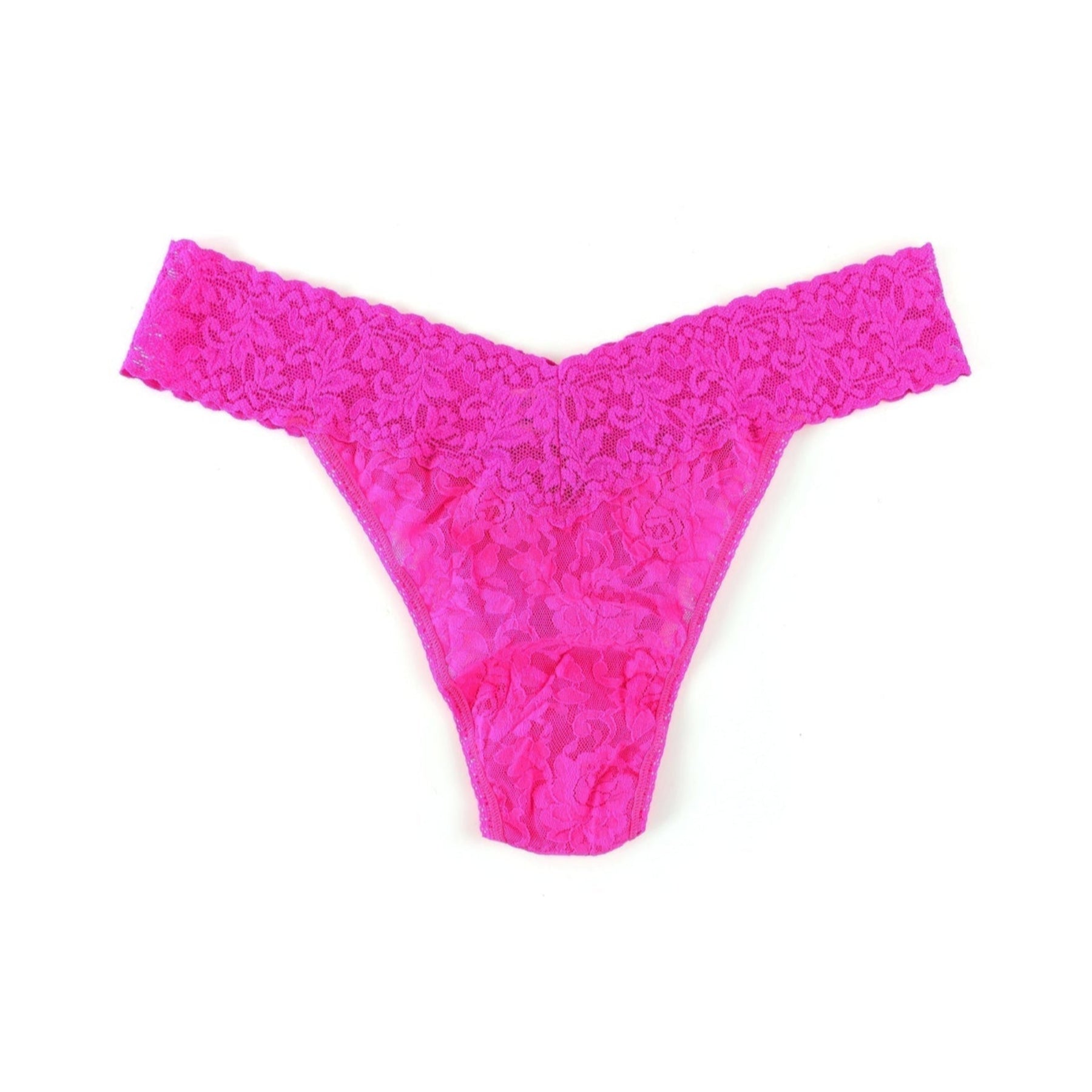Hanky Panky Daily Lace Original Rise Thong 771101 - Strawberry
