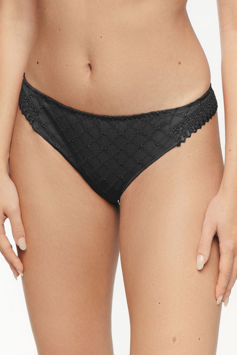 Louisa Bracq Paco Thong 48560 - Noir