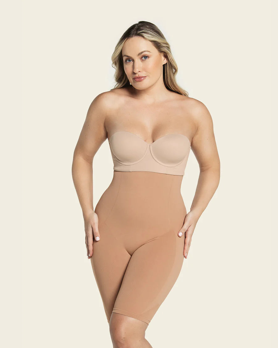 Leonisa Invisible Extra High Waisted Shaper Short 012807 - Nude