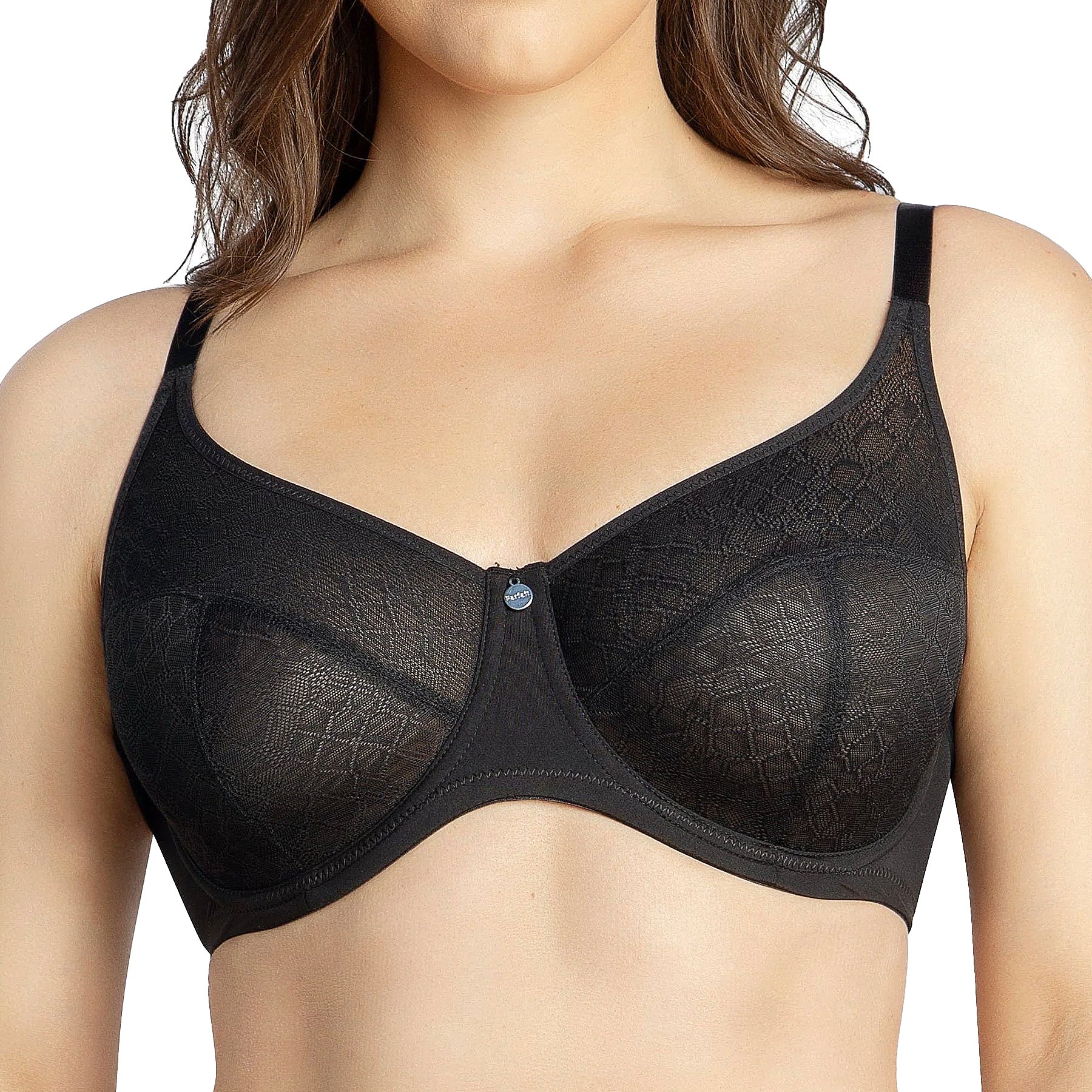 Parfait Enora Minimizer Bra P5272 Black Front