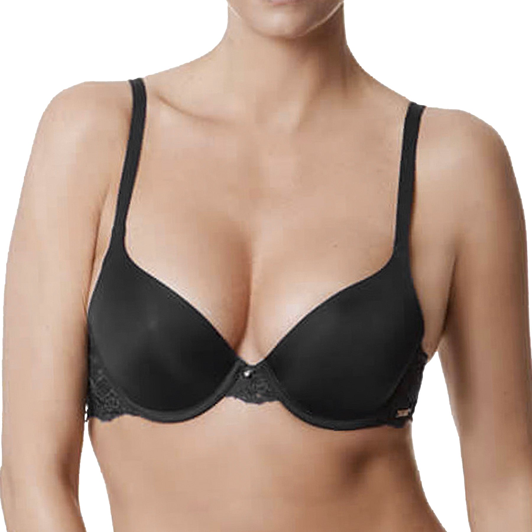 Montelle Pure T-shirt Bra 9010 Black Front