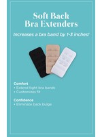 BeConfident Soft Back Bra Extenders - 3 Hook