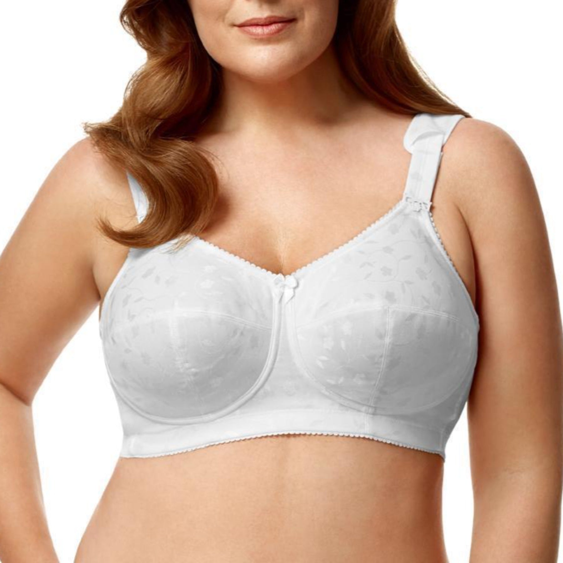 Elila Jacquard Soft Cup Bra 1305