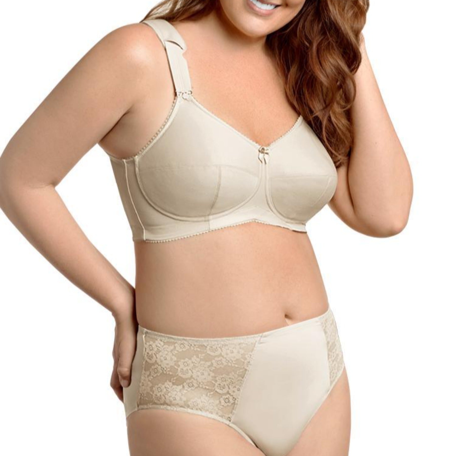 Full Coverage Wireless Soft Cup Bra 1505 - Nude