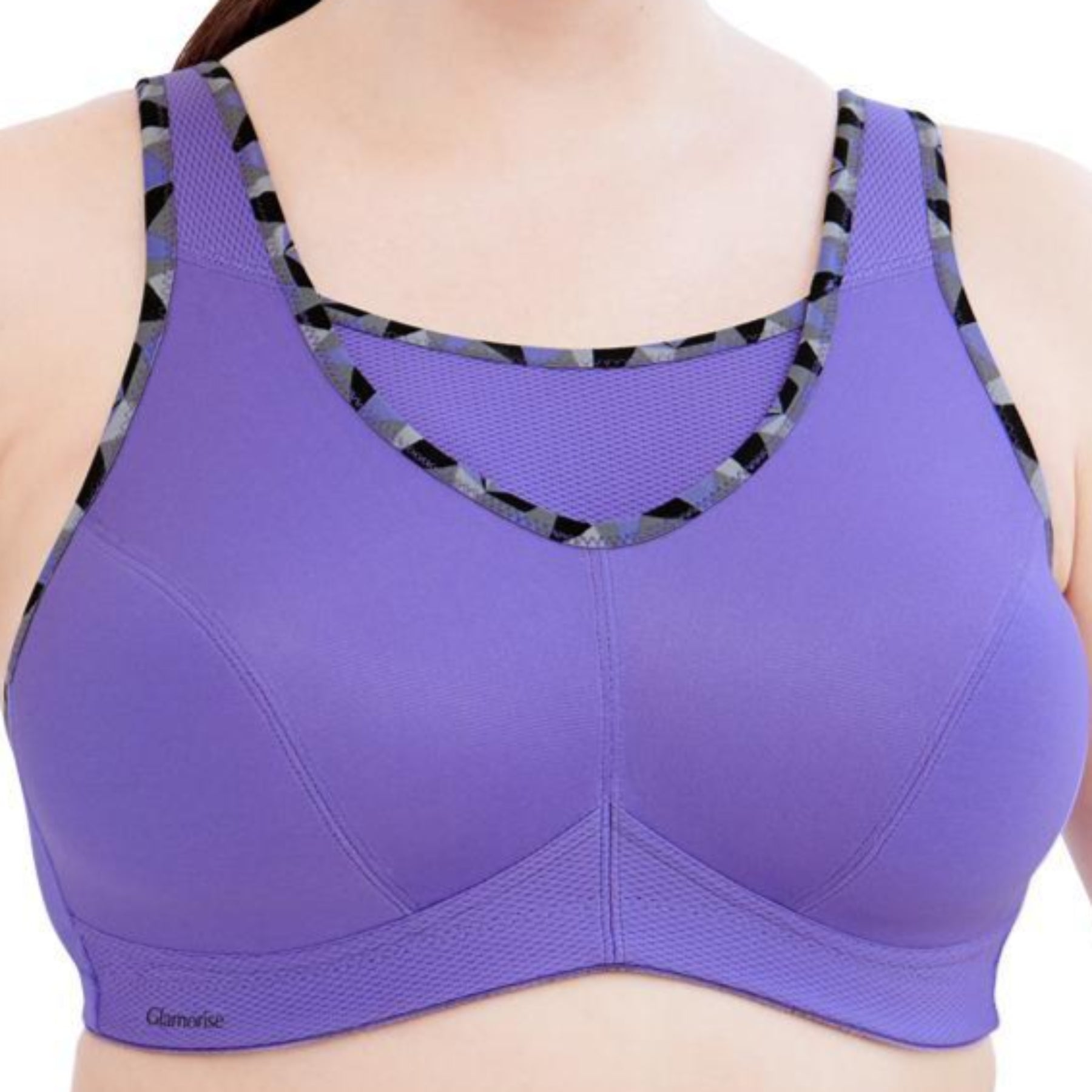 Glamorise No‑Bounce Cami Sports Bra 1066 - Purple
