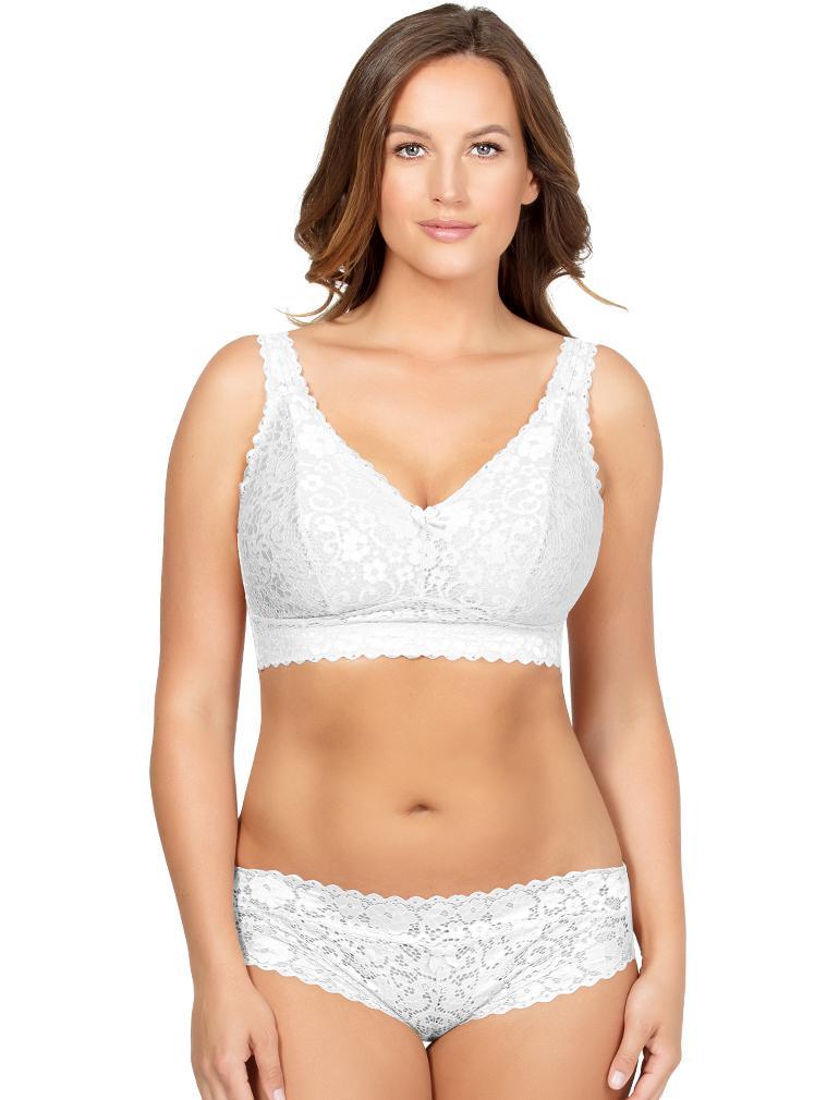 Parfait Adriana Lace Bralette P5482 - Pearl White