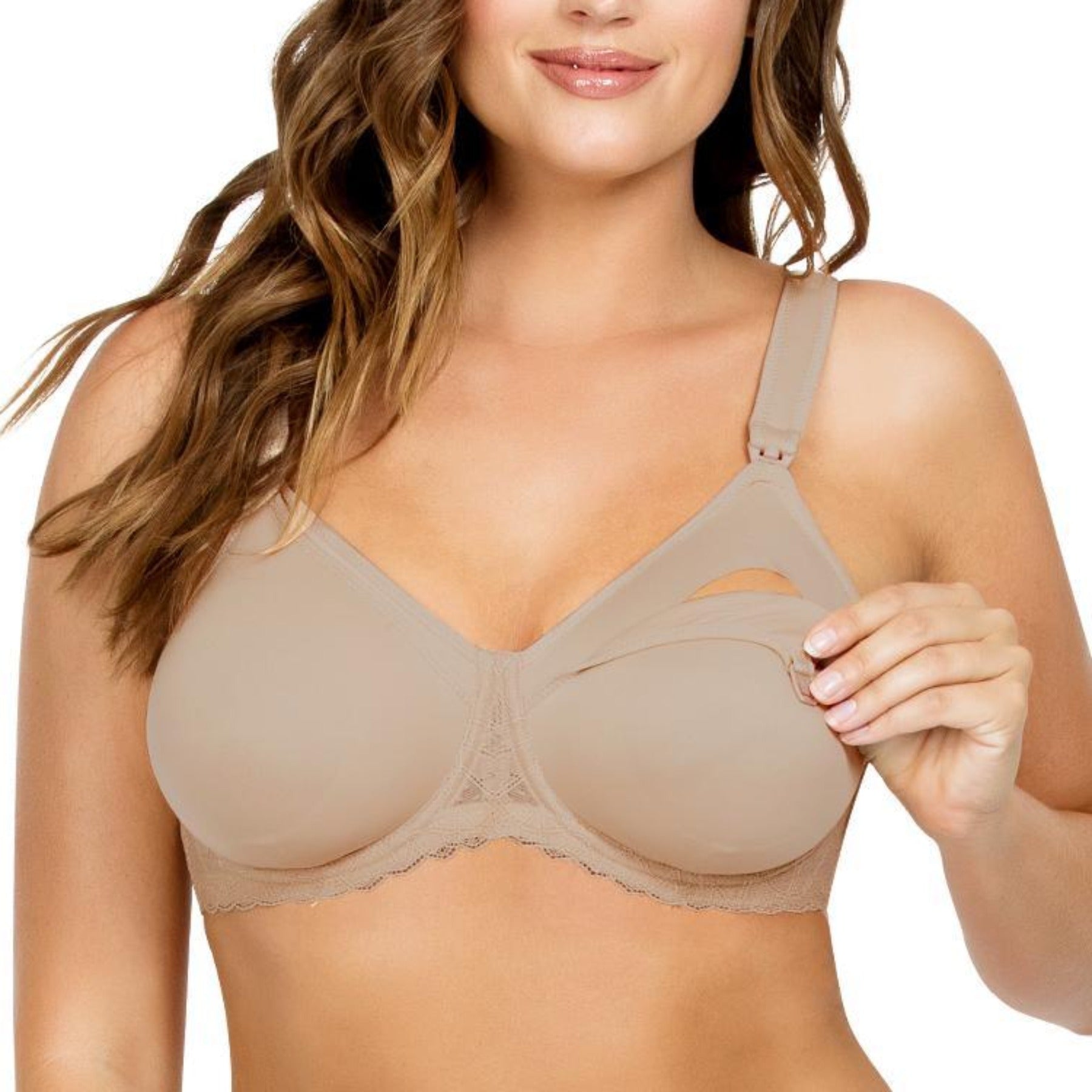 Leila Nursing Bra NB502 - Bare